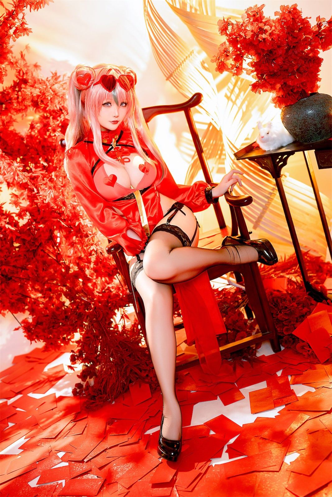 Coser小姐姐 星之迟迟 - 布莱默顿新年旗袍