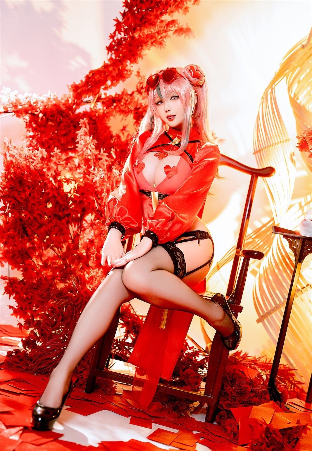 Coser小姐姐 星之迟迟 - 布莱默顿新年旗袍