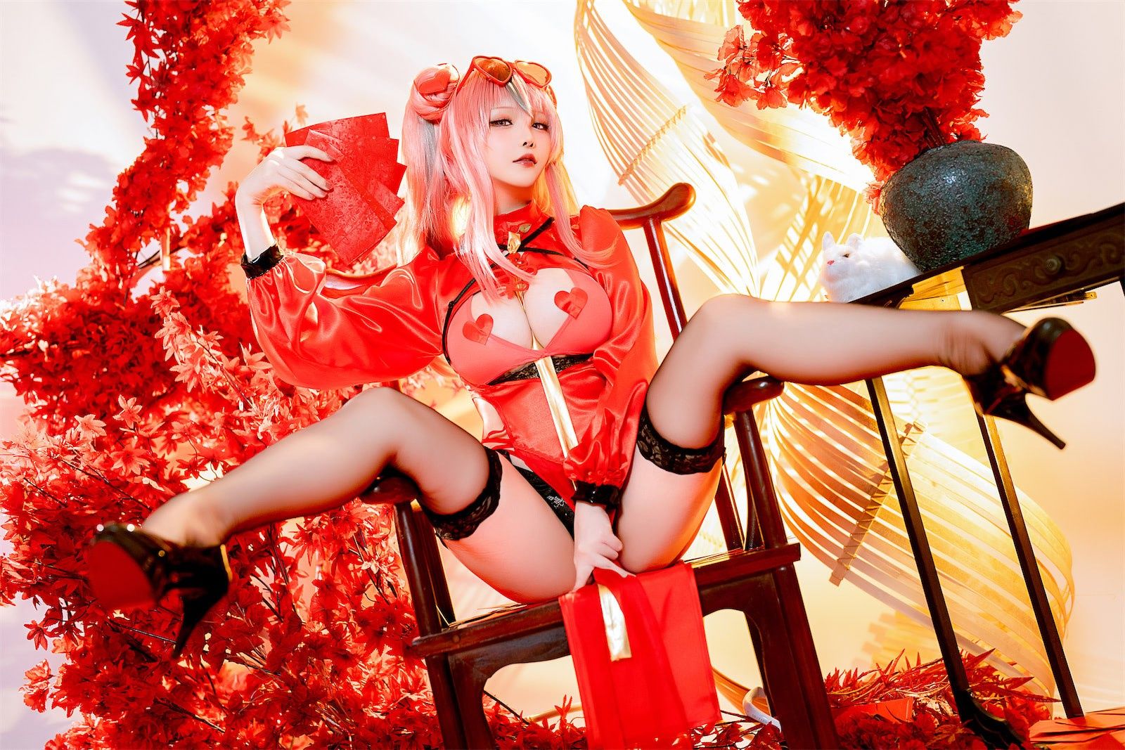 Coser小姐姐 星之迟迟 - 布莱默顿新年旗袍