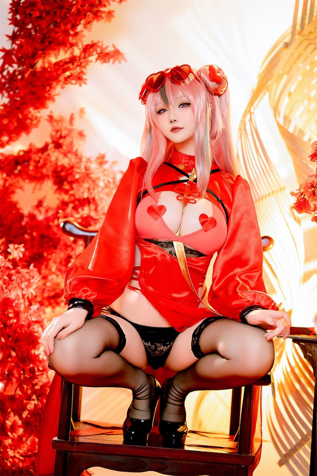 Coser小姐姐 星之迟迟 - 布莱默顿新年旗袍