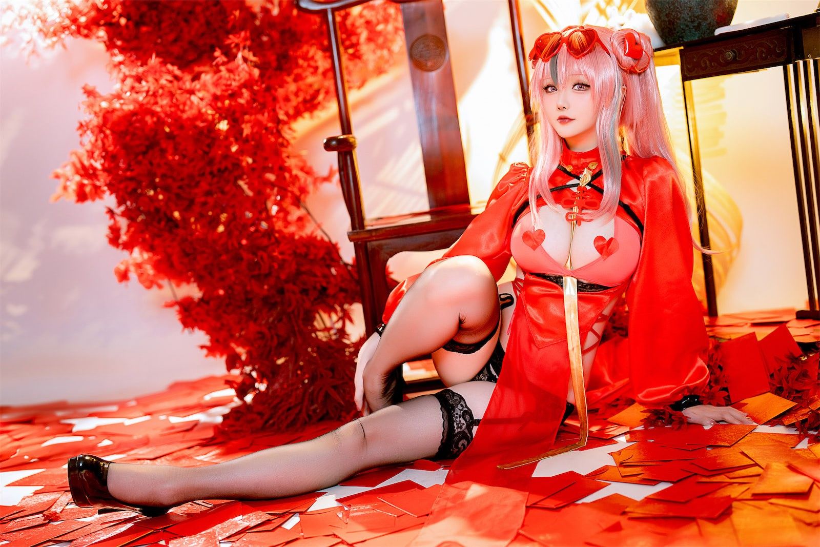 Coser小姐姐 星之迟迟 - 布莱默顿新年旗袍