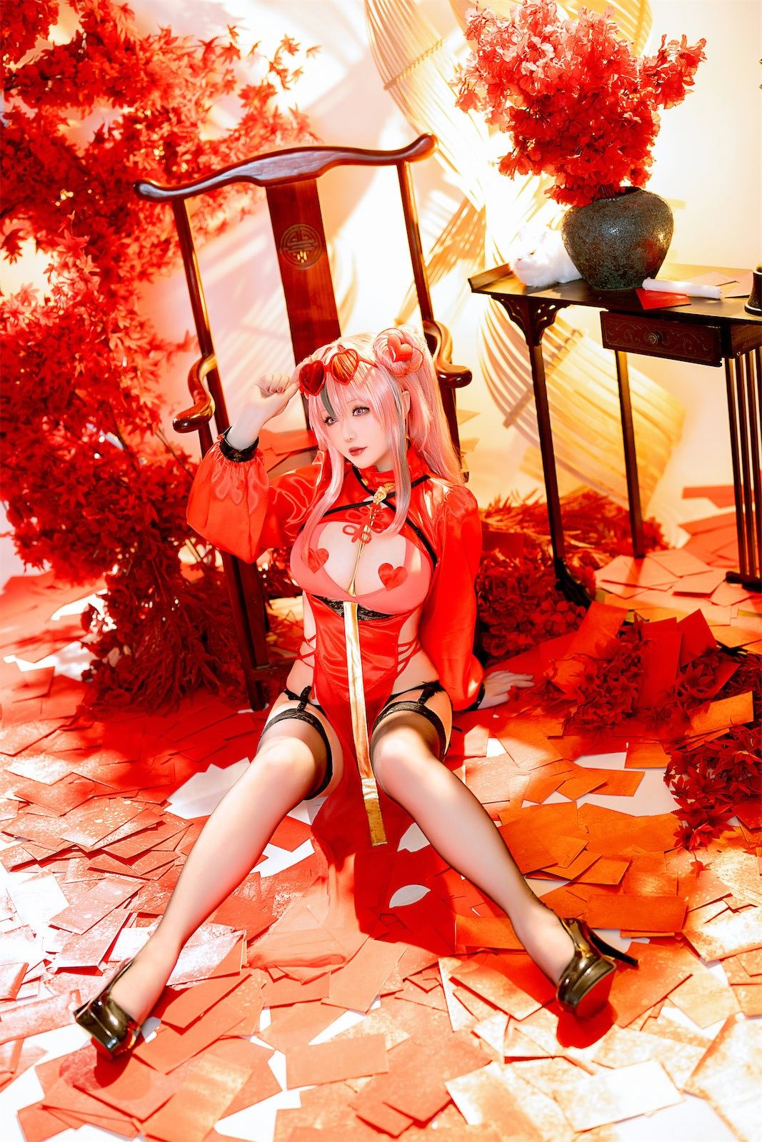 Coser小姐姐 星之迟迟 - 布莱默顿新年旗袍