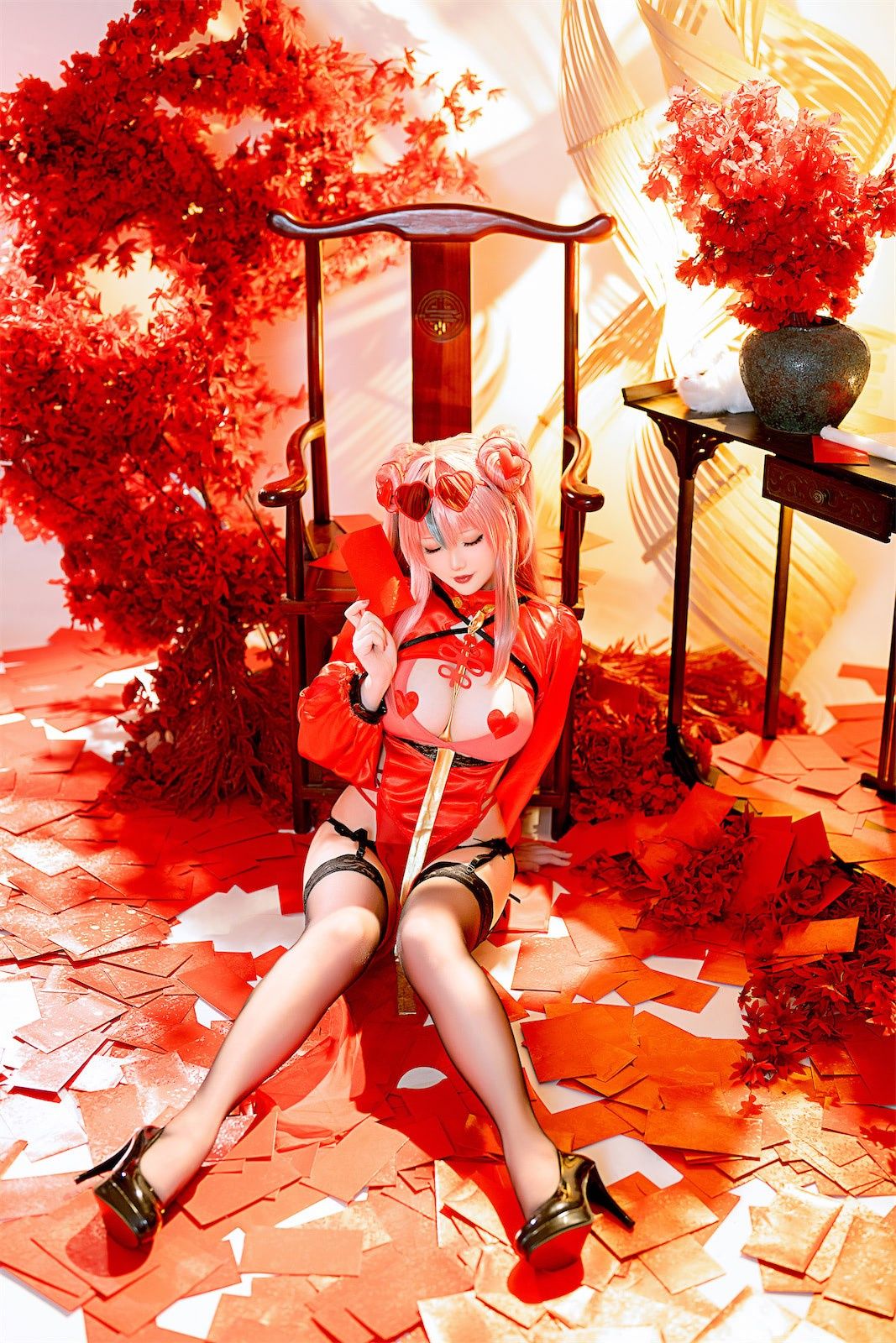 Coser小姐姐 星之迟迟 - 布莱默顿新年旗袍