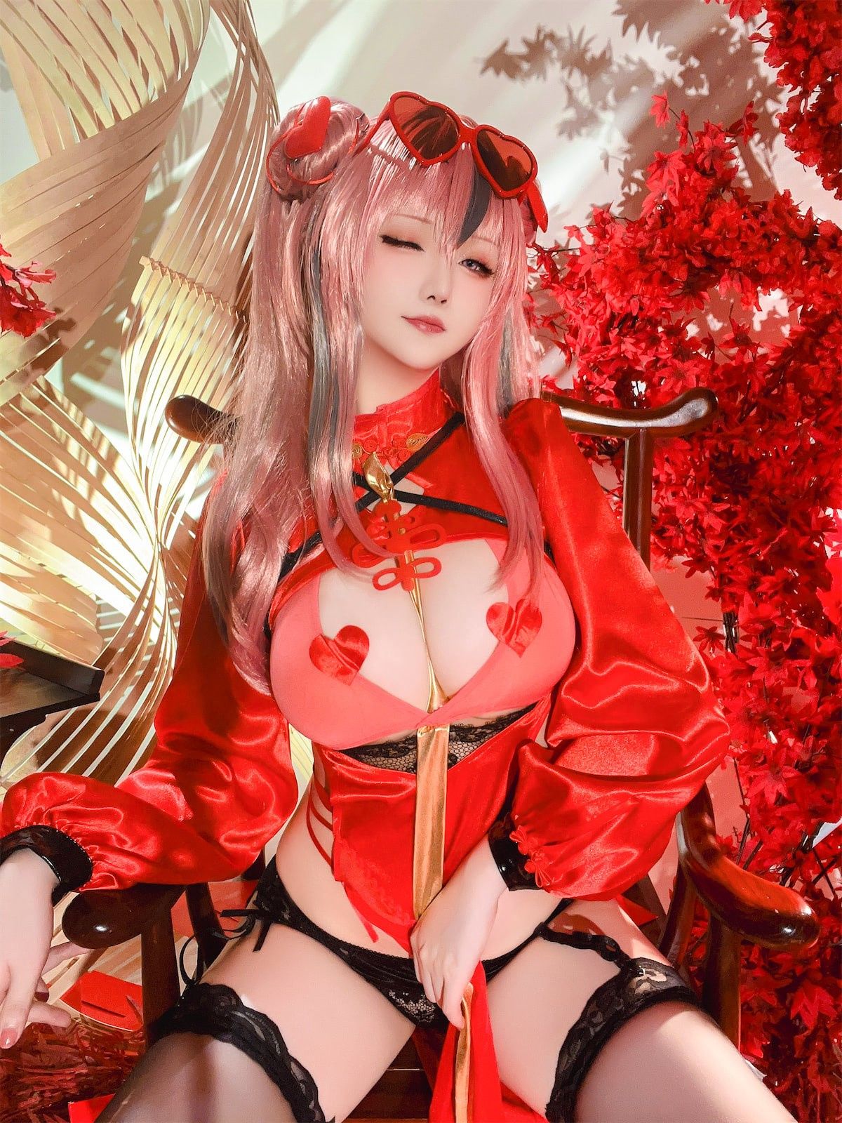 Coser小姐姐 星之迟迟 - 布莱默顿新年旗袍