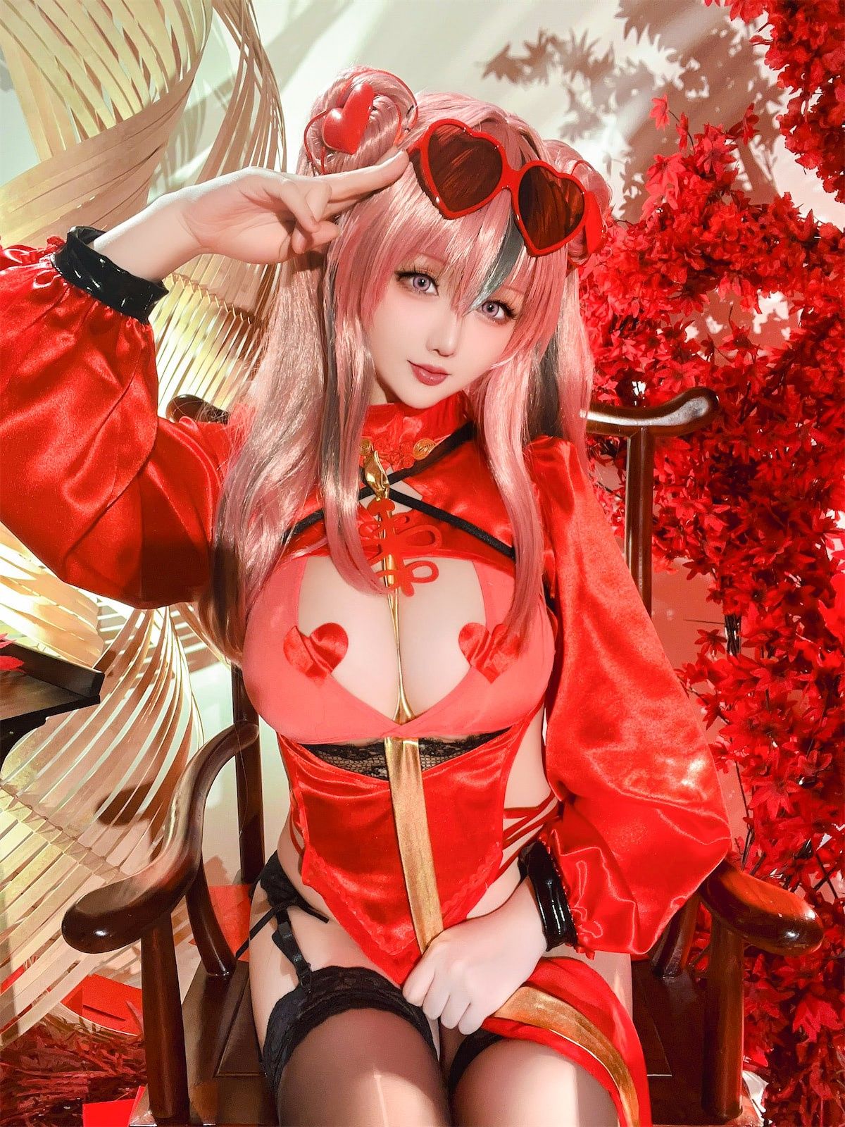 Coser小姐姐 星之迟迟 - 布莱默顿新年旗袍