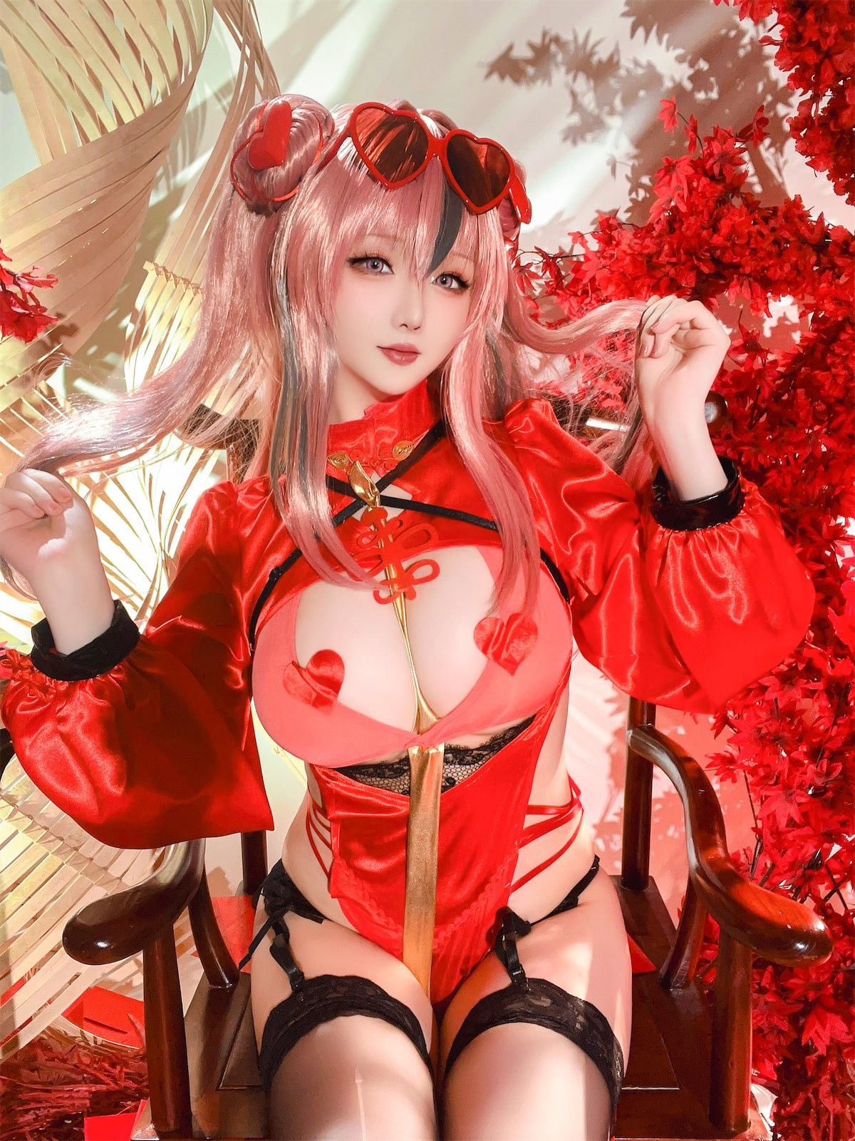Coser小姐姐 星之迟迟 - 布莱默顿新年旗袍