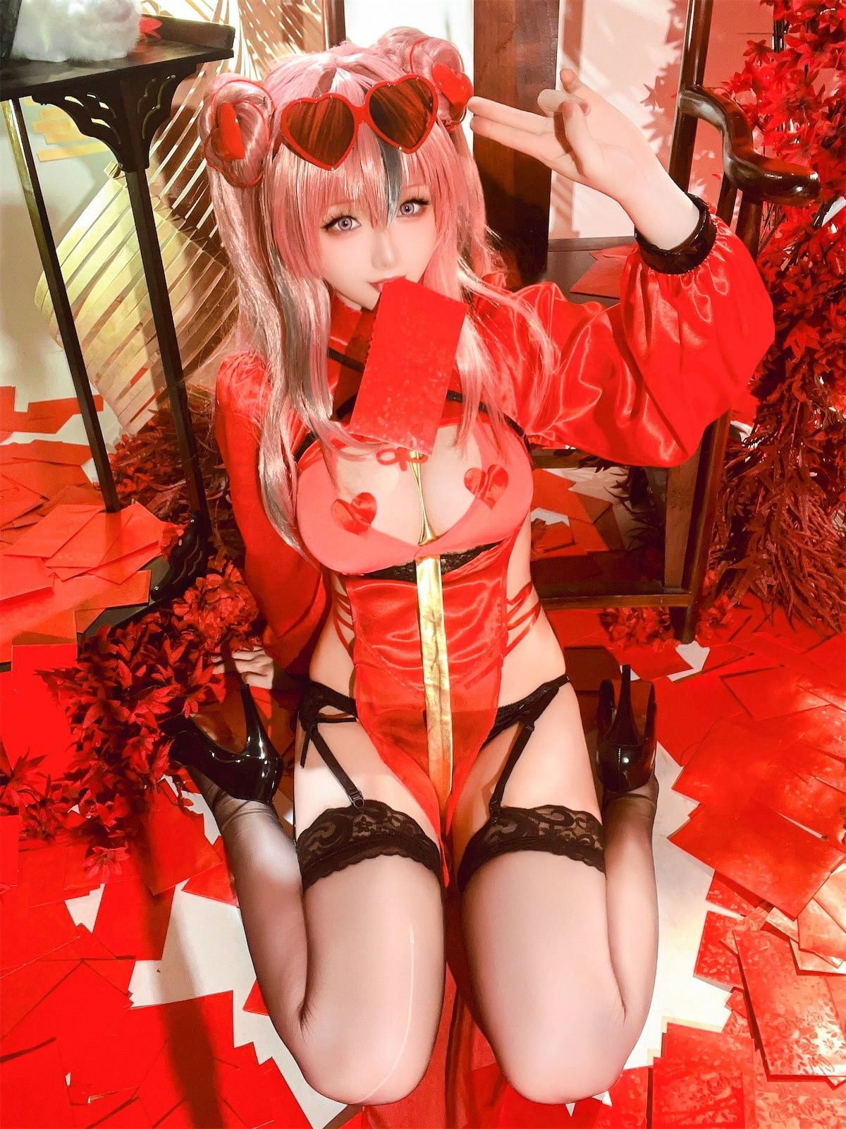 Coser小姐姐 星之迟迟 - 布莱默顿新年旗袍