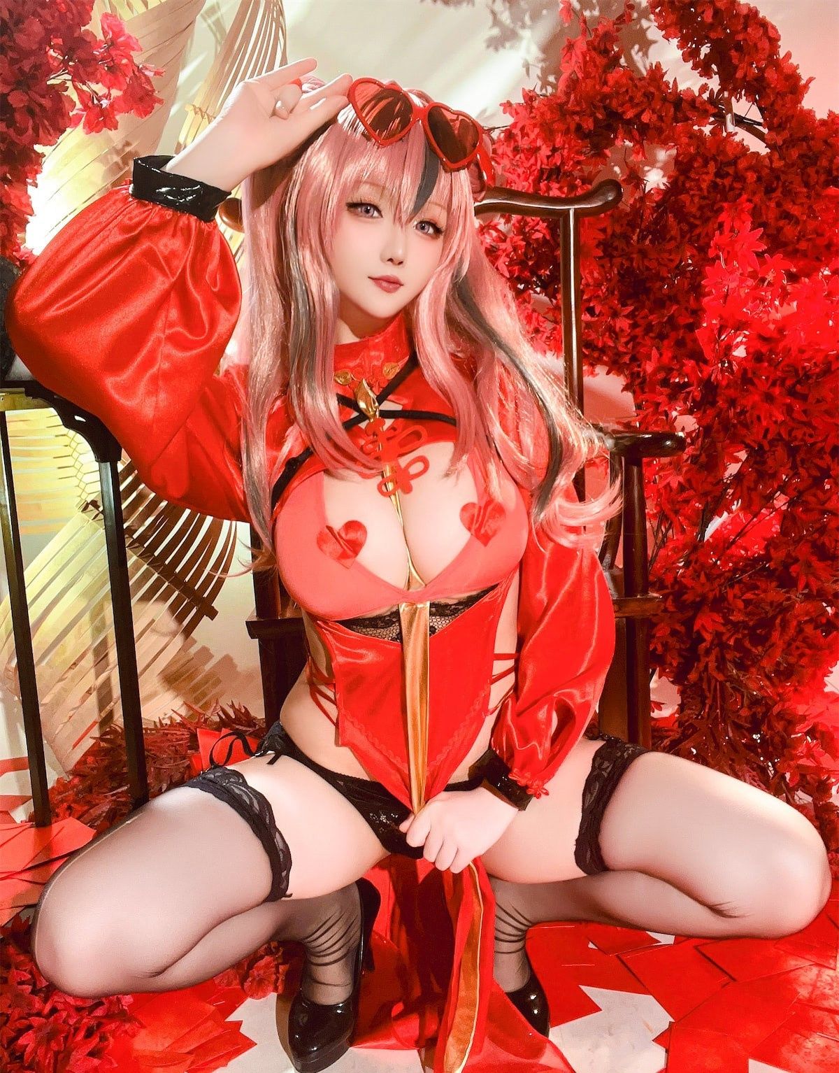 Coser小姐姐 星之迟迟 - 布莱默顿新年旗袍