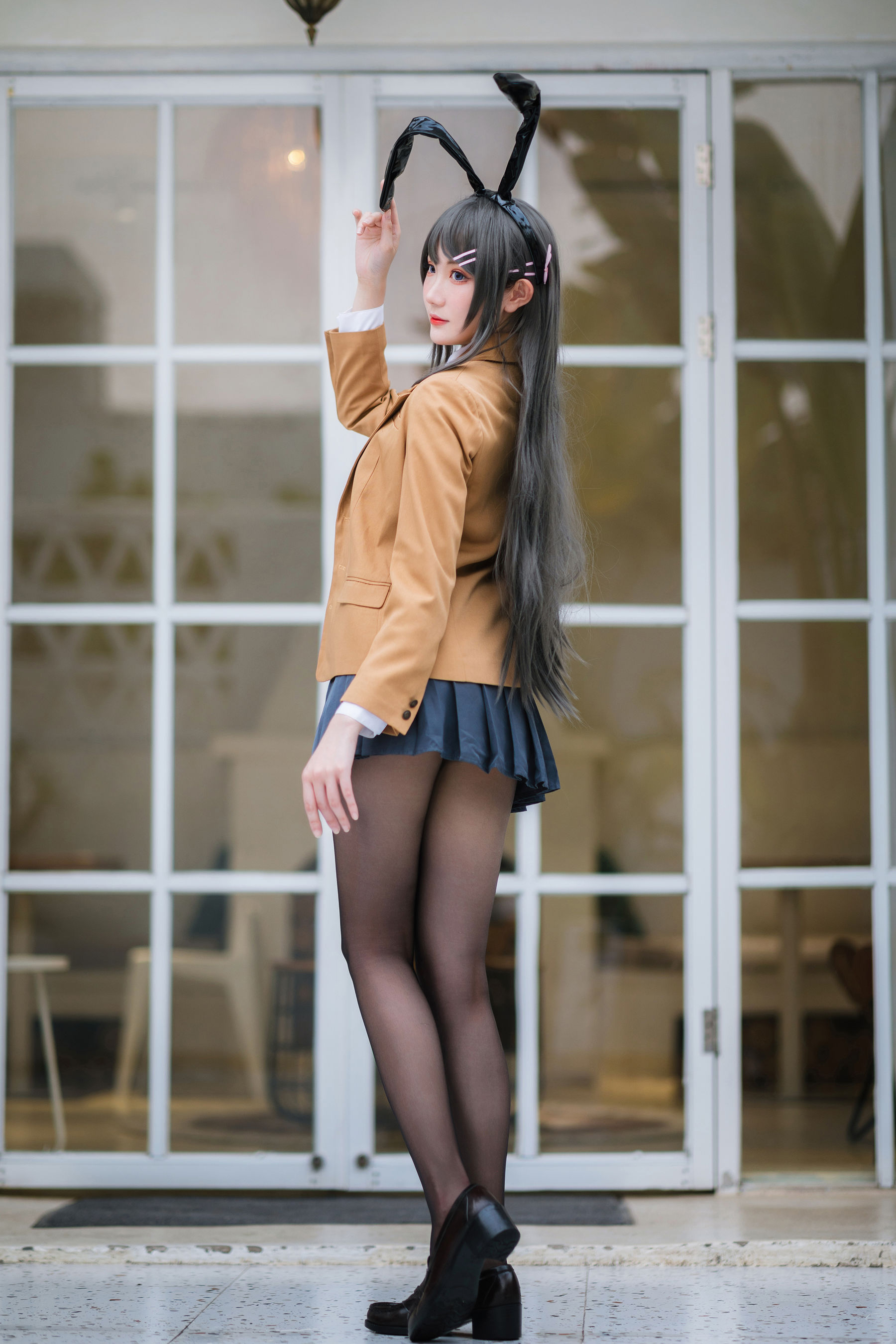 Coser 瓜希酱 福利 - 樱岛麻衣 校服