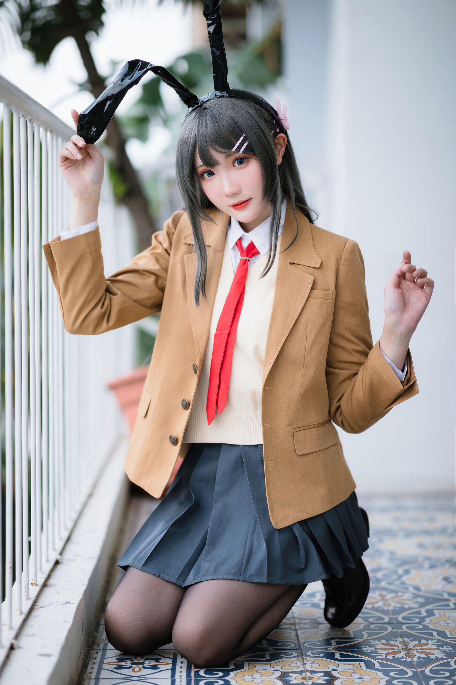 Coser 瓜希酱 福利 - 樱岛麻衣 校服