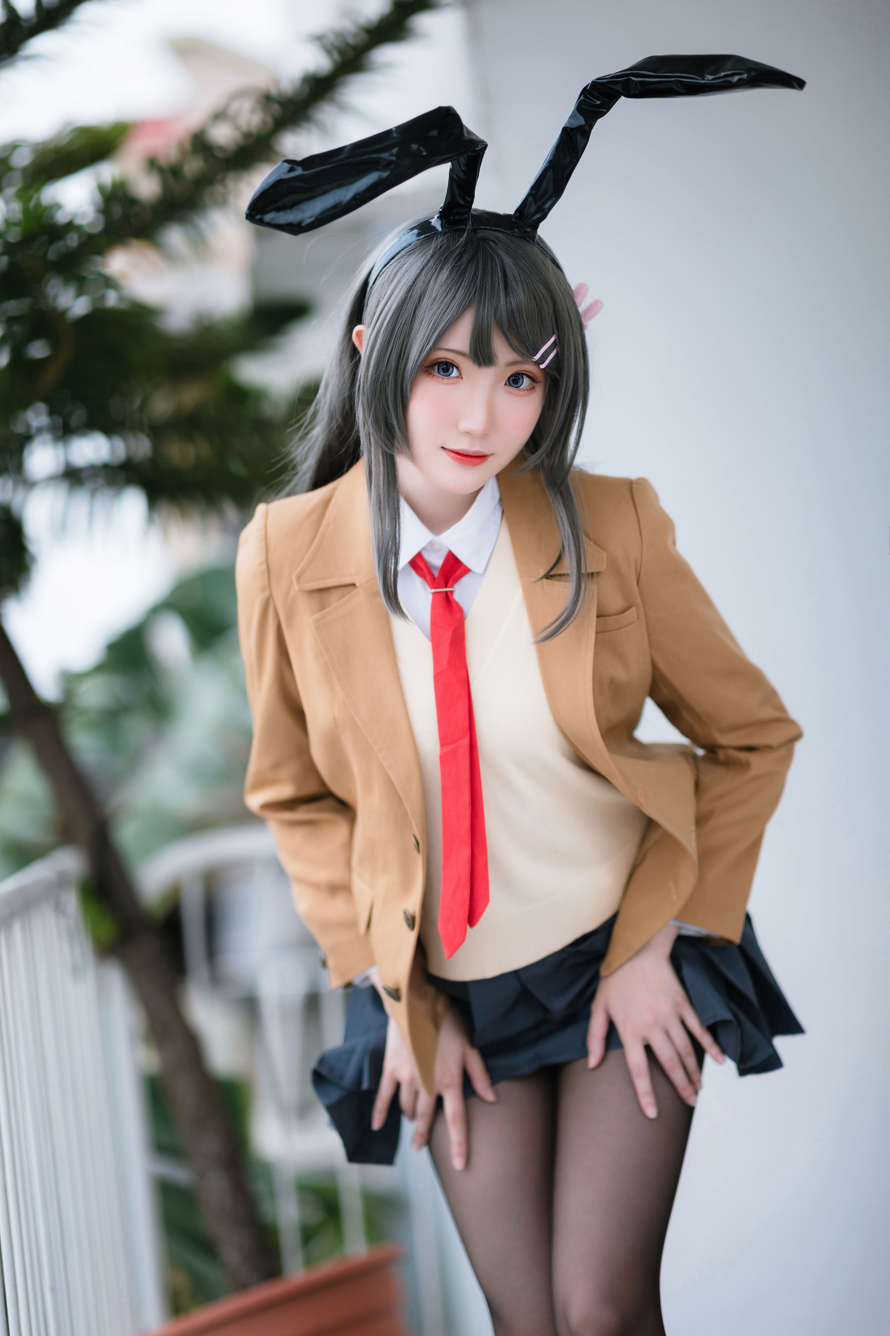 Coser 瓜希酱 福利 - 樱岛麻衣 校服