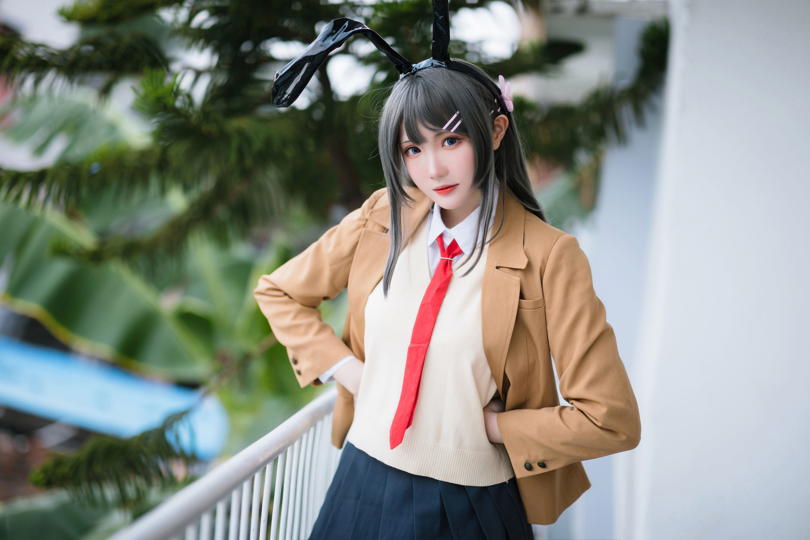 Coser 瓜希酱 福利 - 樱岛麻衣 校服