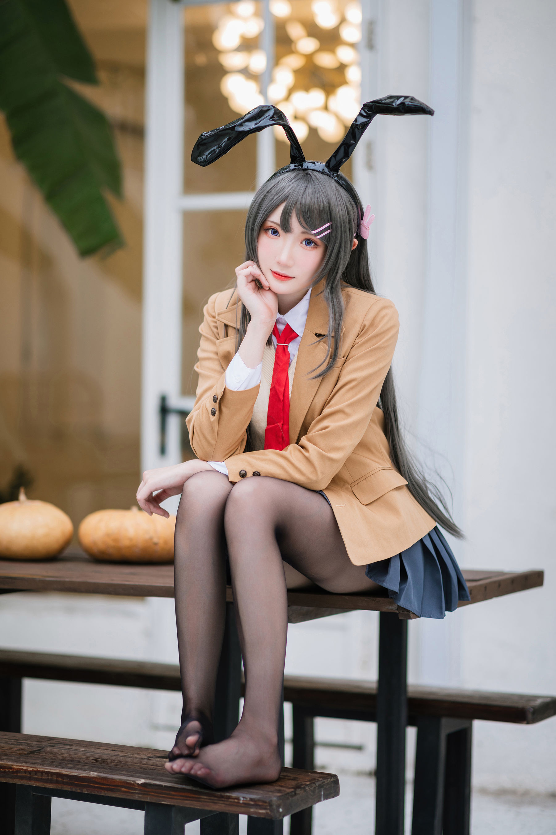 Coser 瓜希酱 福利 - 樱岛麻衣 校服
