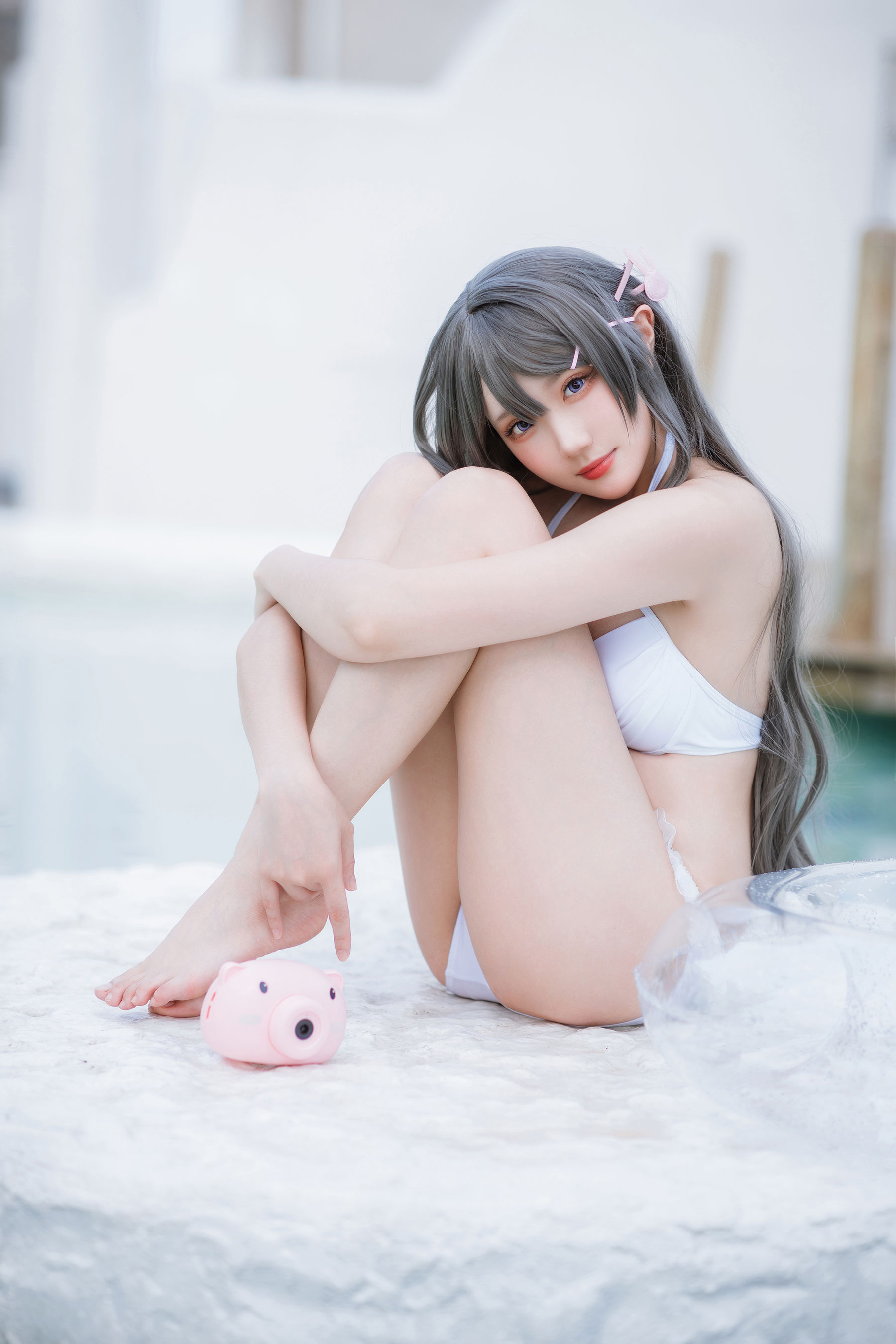 Coser 瓜希酱 福利 - 樱岛麻衣 泳装