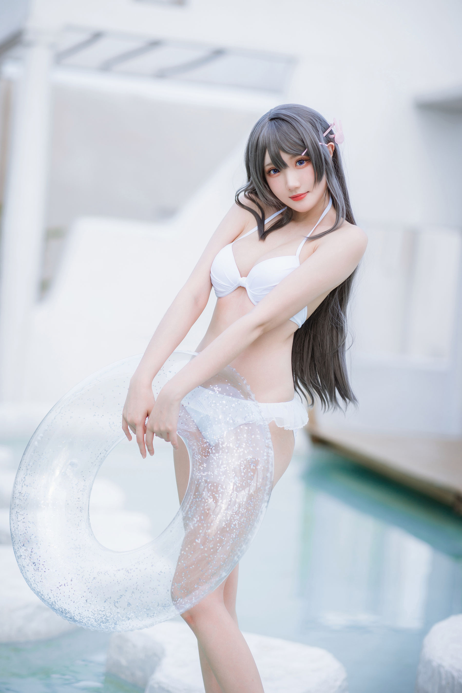 Coser 瓜希酱 福利 - 樱岛麻衣 泳装