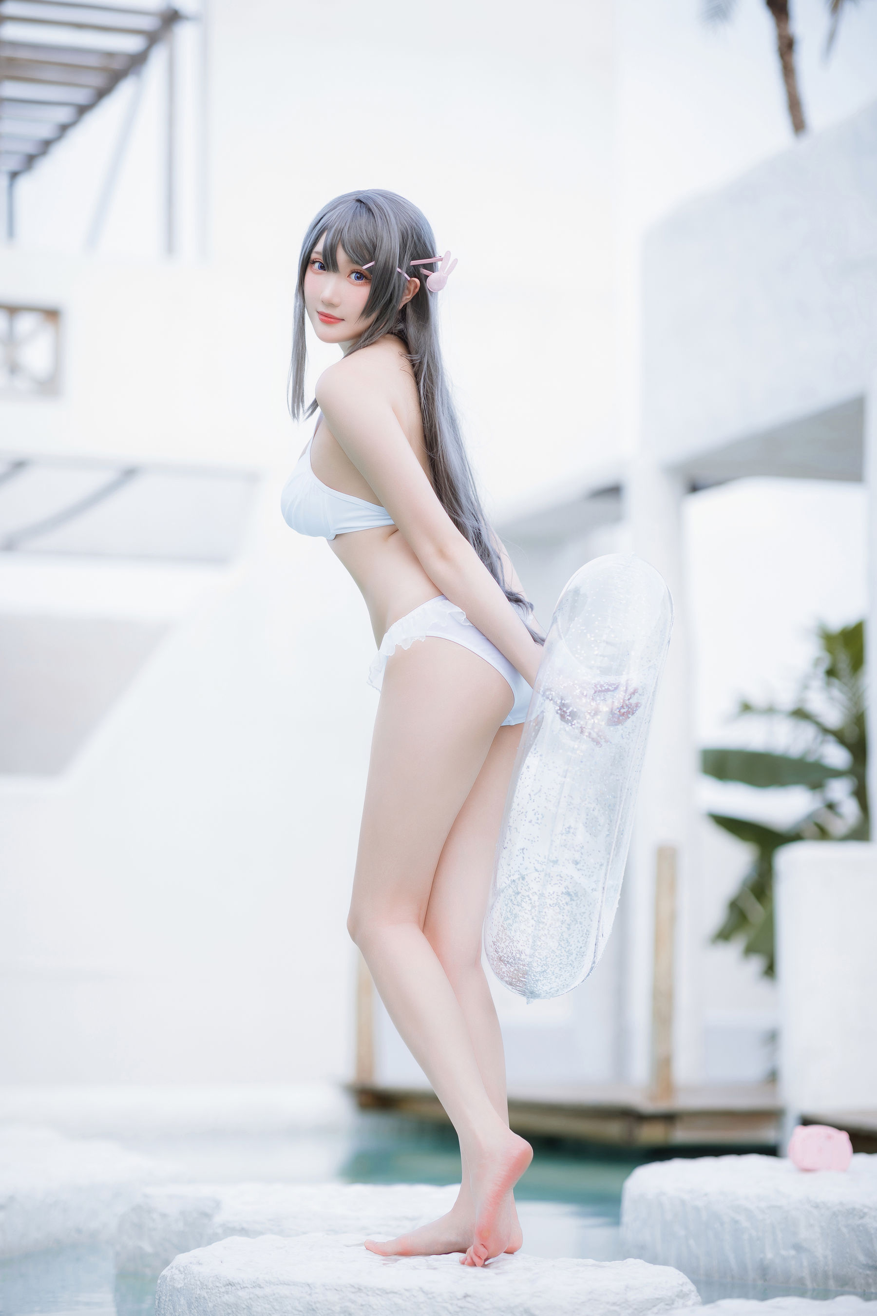 Coser 瓜希酱 福利 - 樱岛麻衣 泳装