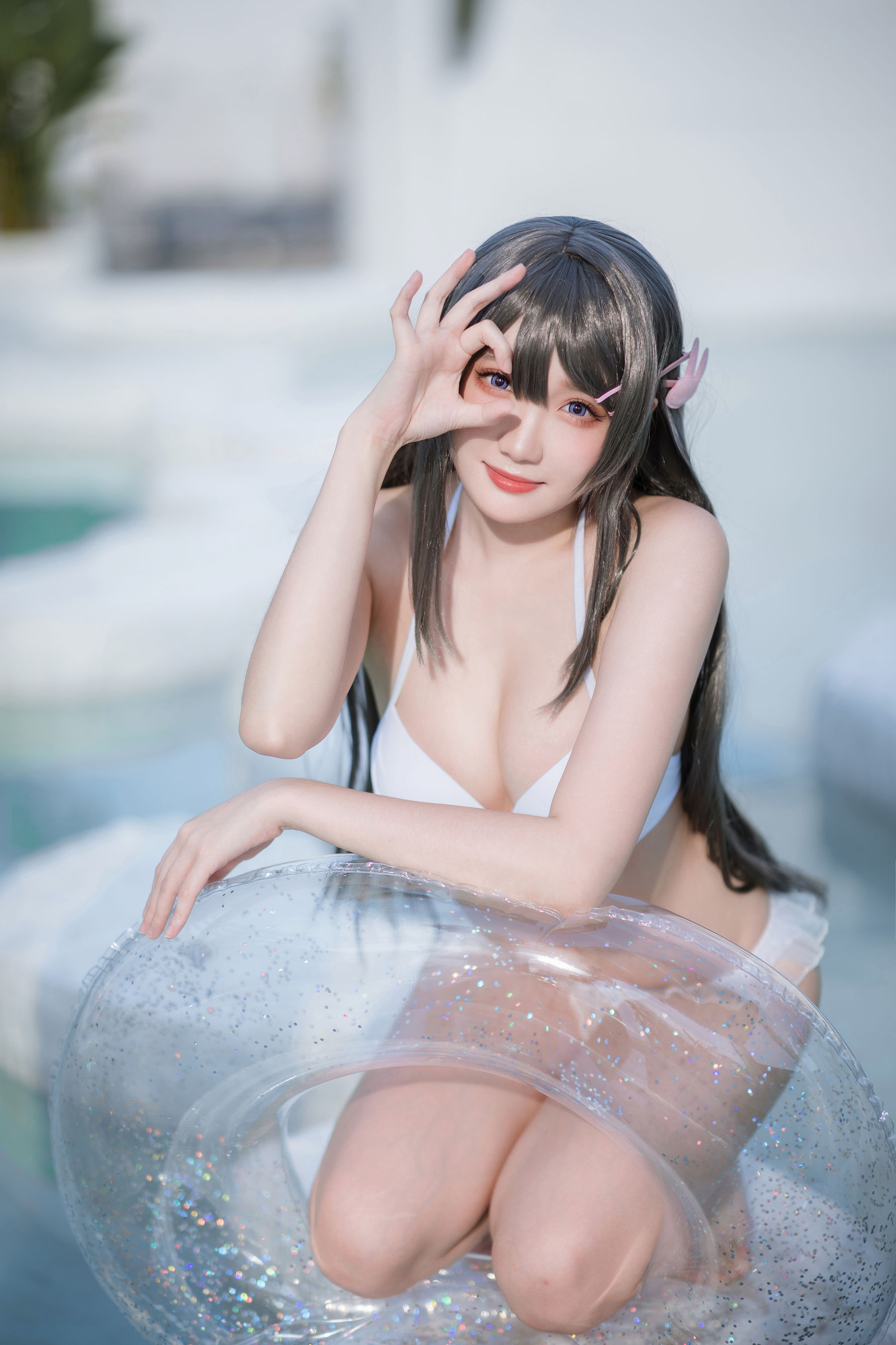 Coser 瓜希酱 福利 - 樱岛麻衣 泳装