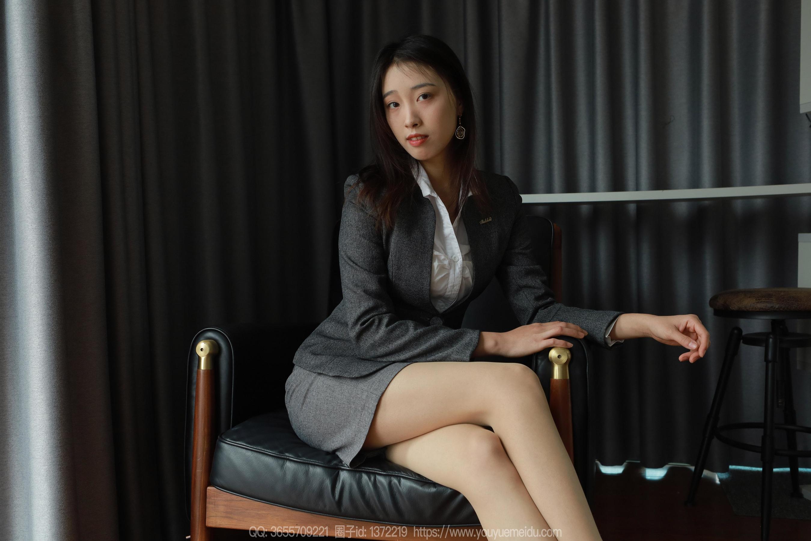 IESS异思趣向 - 模特： 小九 《OL制服（上）》
