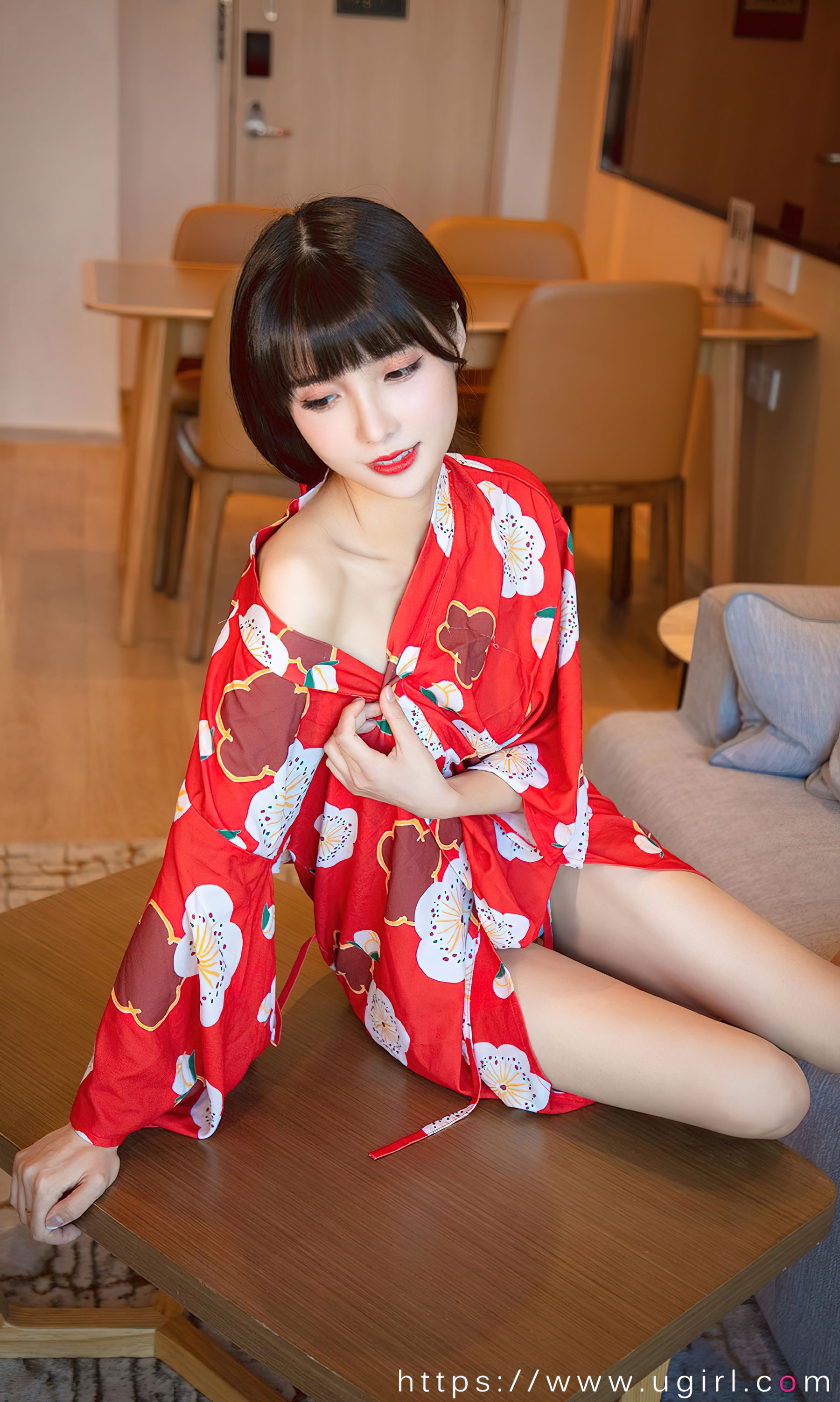 [Ugirls]爱尤物 No.2775 多情的猫咪 猫猫