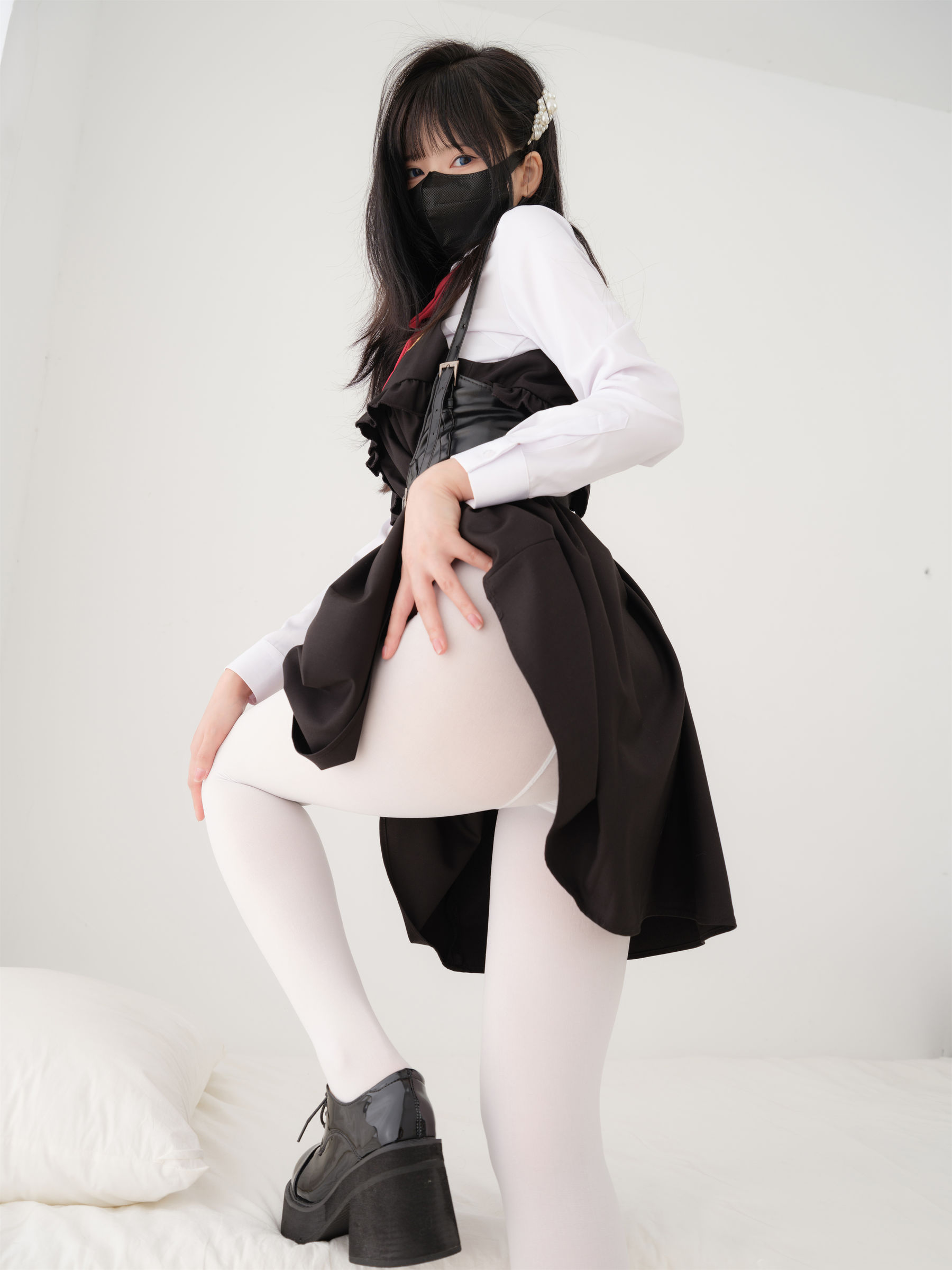 [紧急企划] 内部定制 见希w 白丝学生服 (V2.0)