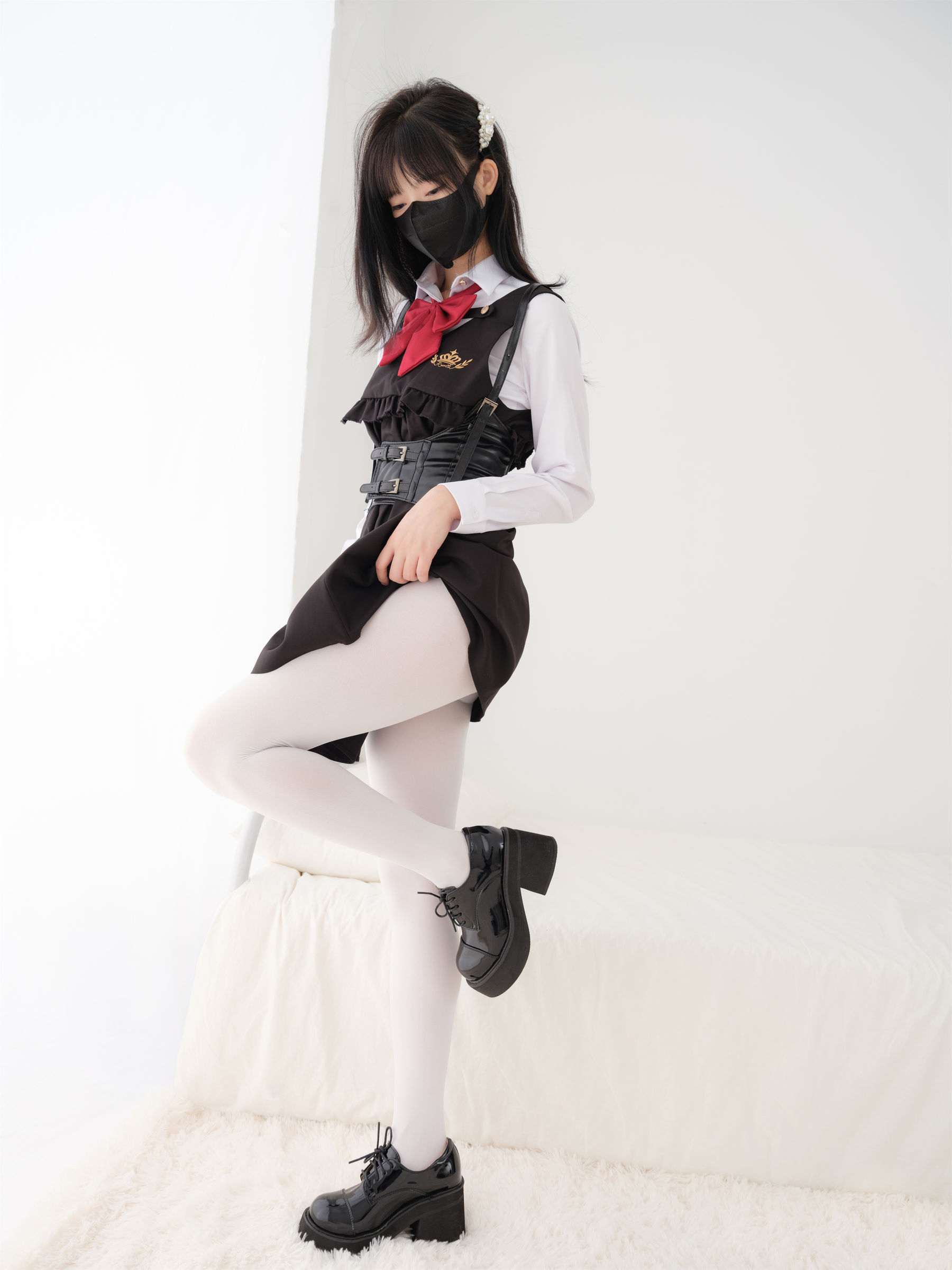 [紧急企划] 内部定制 见希w 白丝学生服 (V2.0)