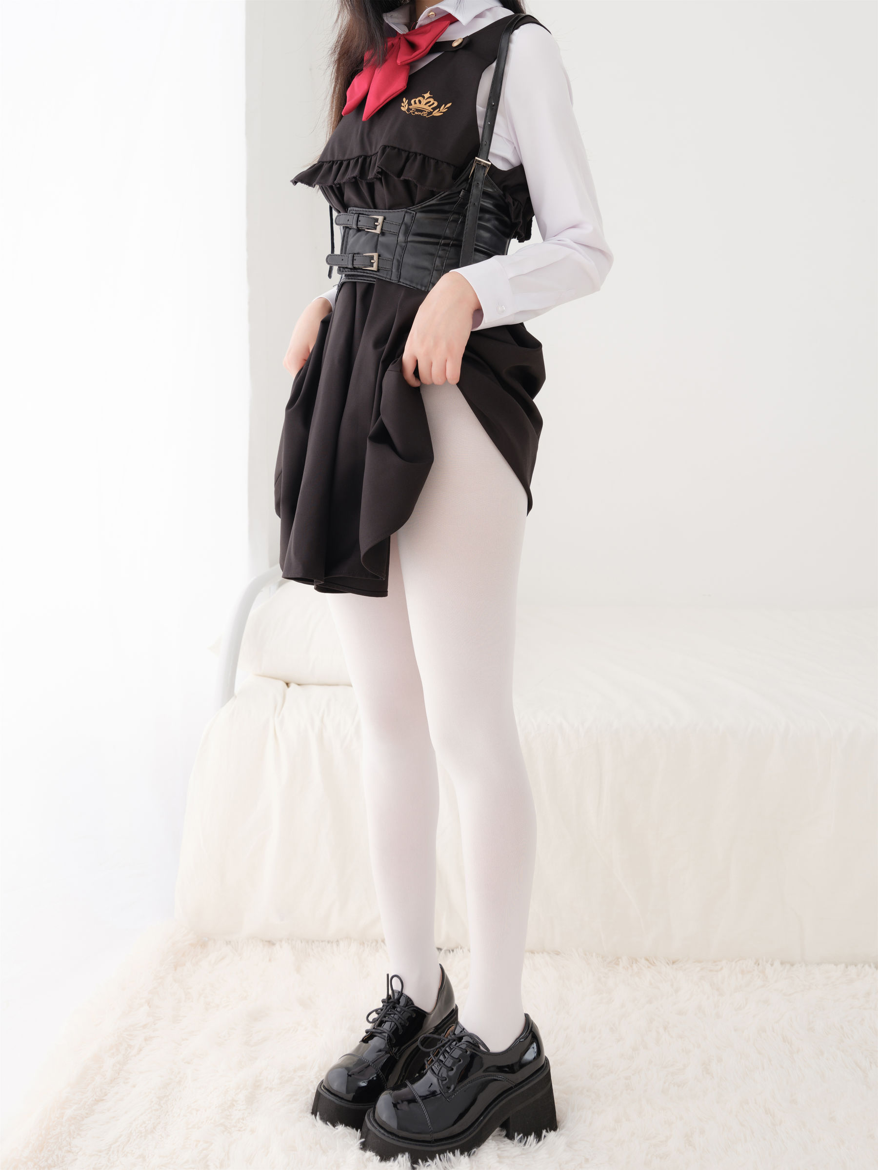 [紧急企划] 内部定制 见希w 白丝学生服 (V2.0)