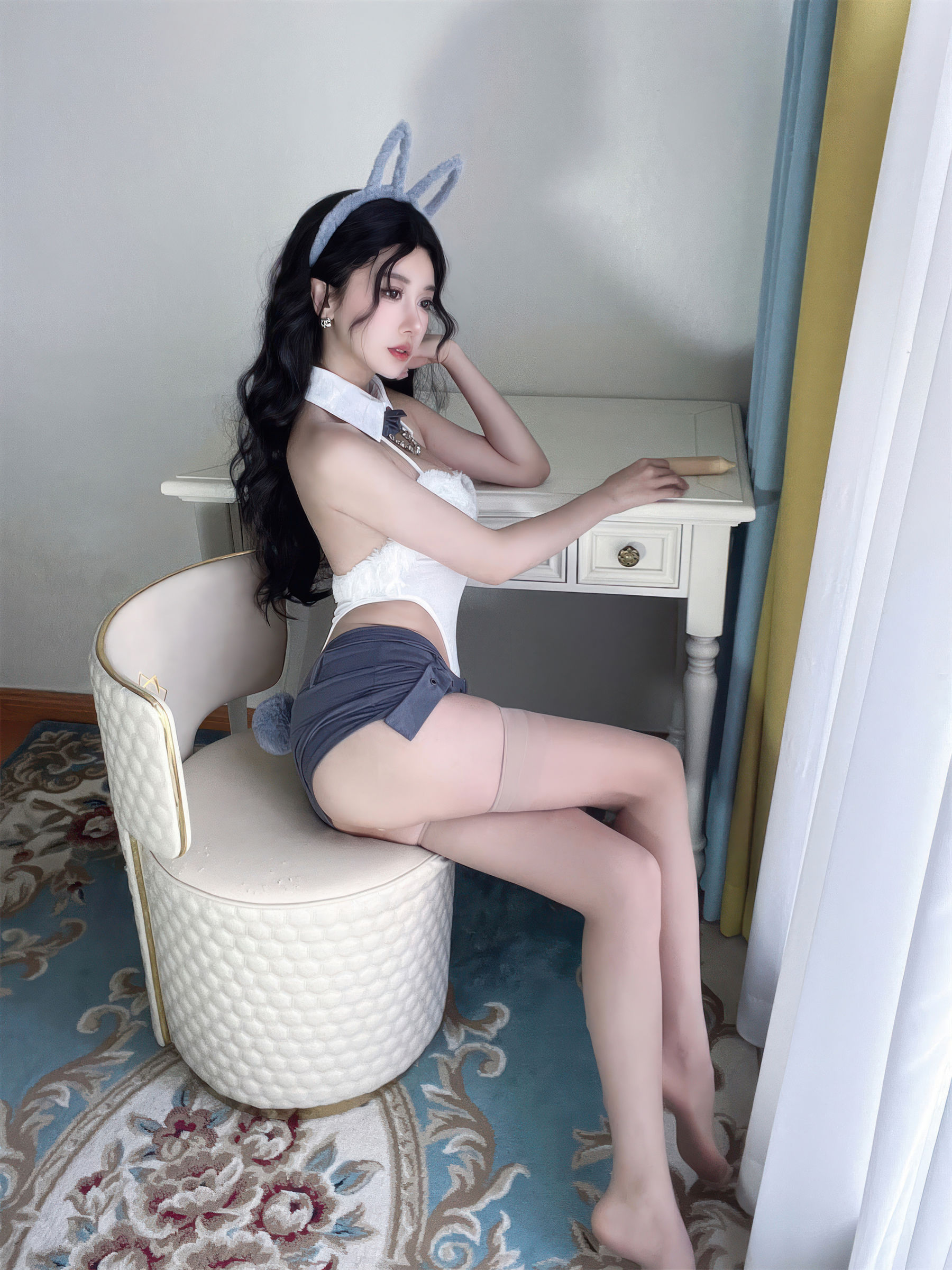 斗鱼 米线线sama 写真 - 失落兔兔