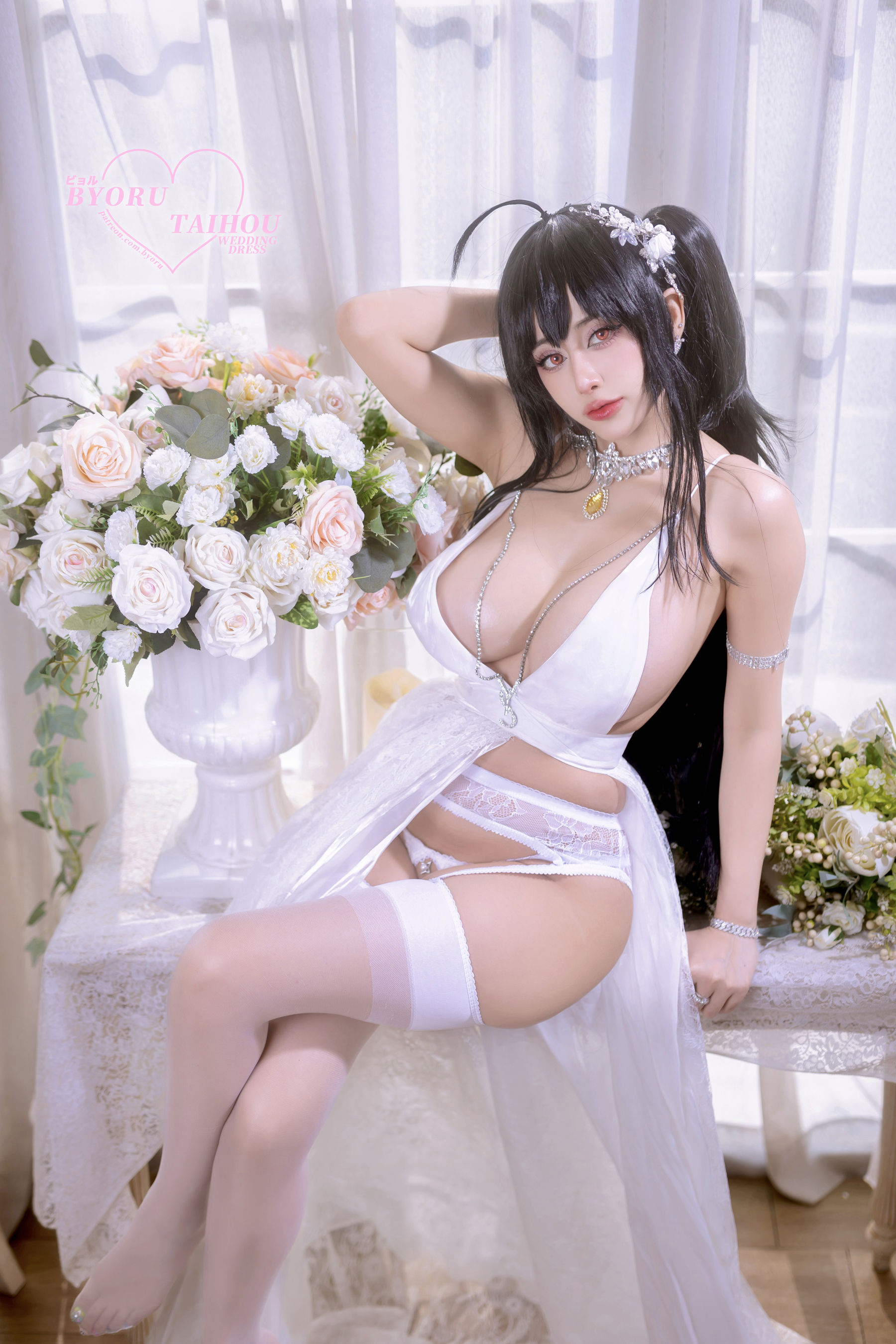 日本性感萝莉 Byoru - Taihou wedding dress
