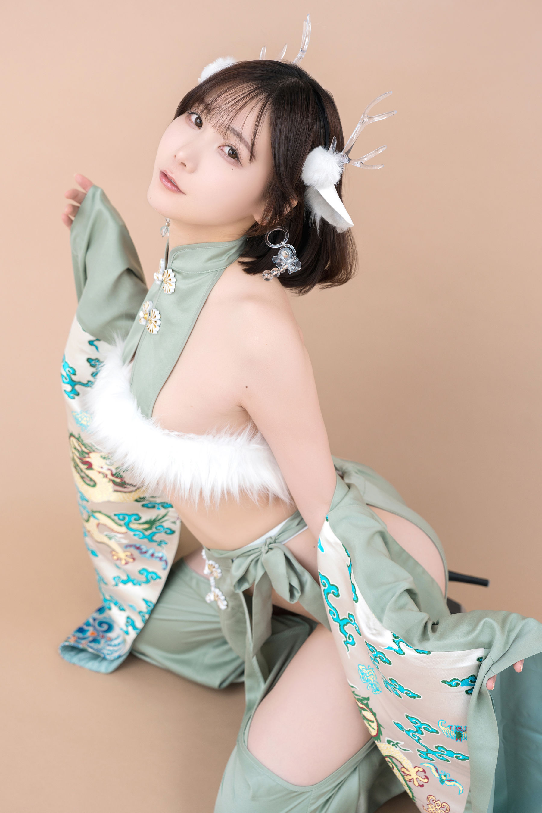 日本甜美COSER けんけん [fantia] 2024.01 写真 辰年
