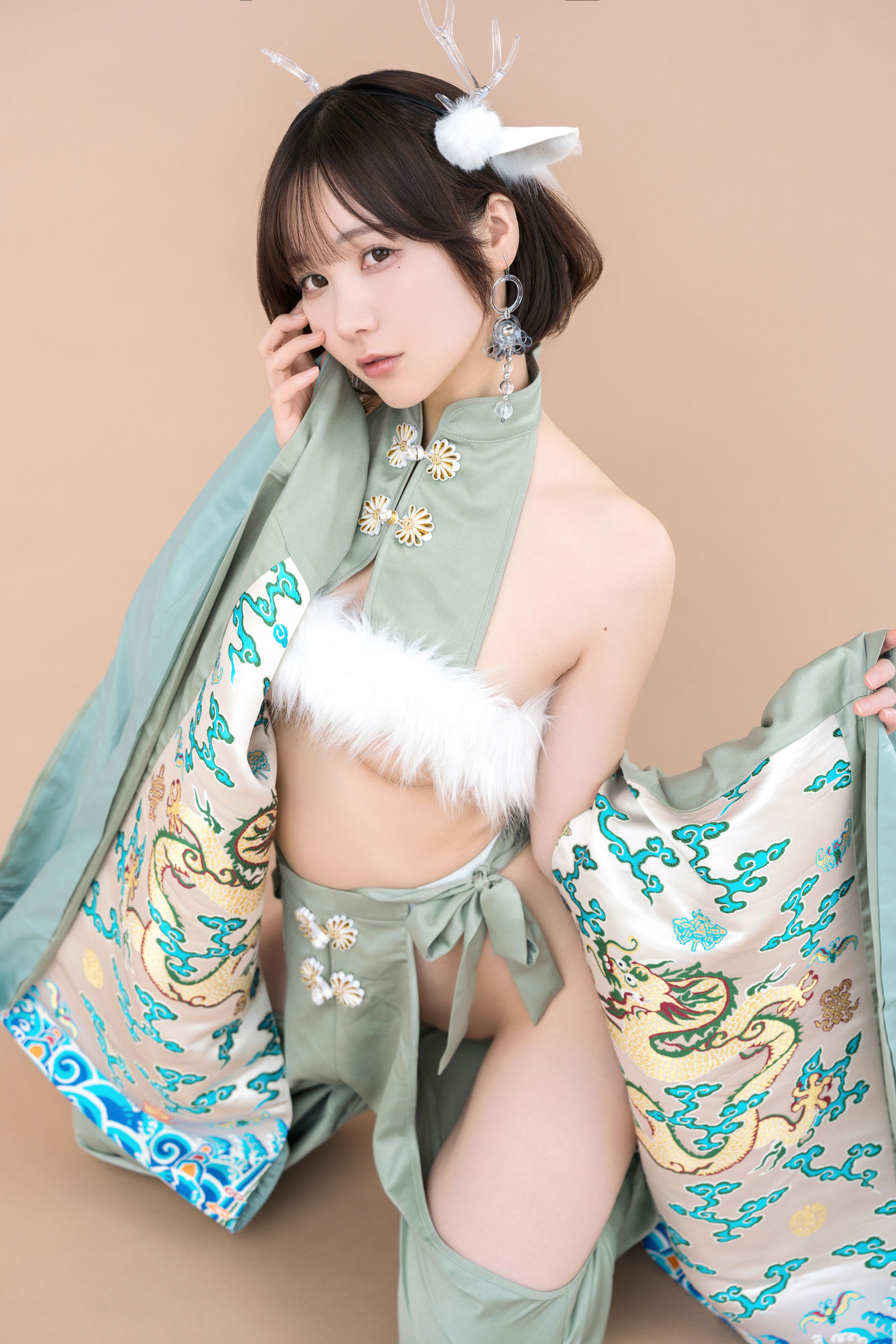 日本甜美COSER けんけん [fantia] 2024.01 写真 辰年