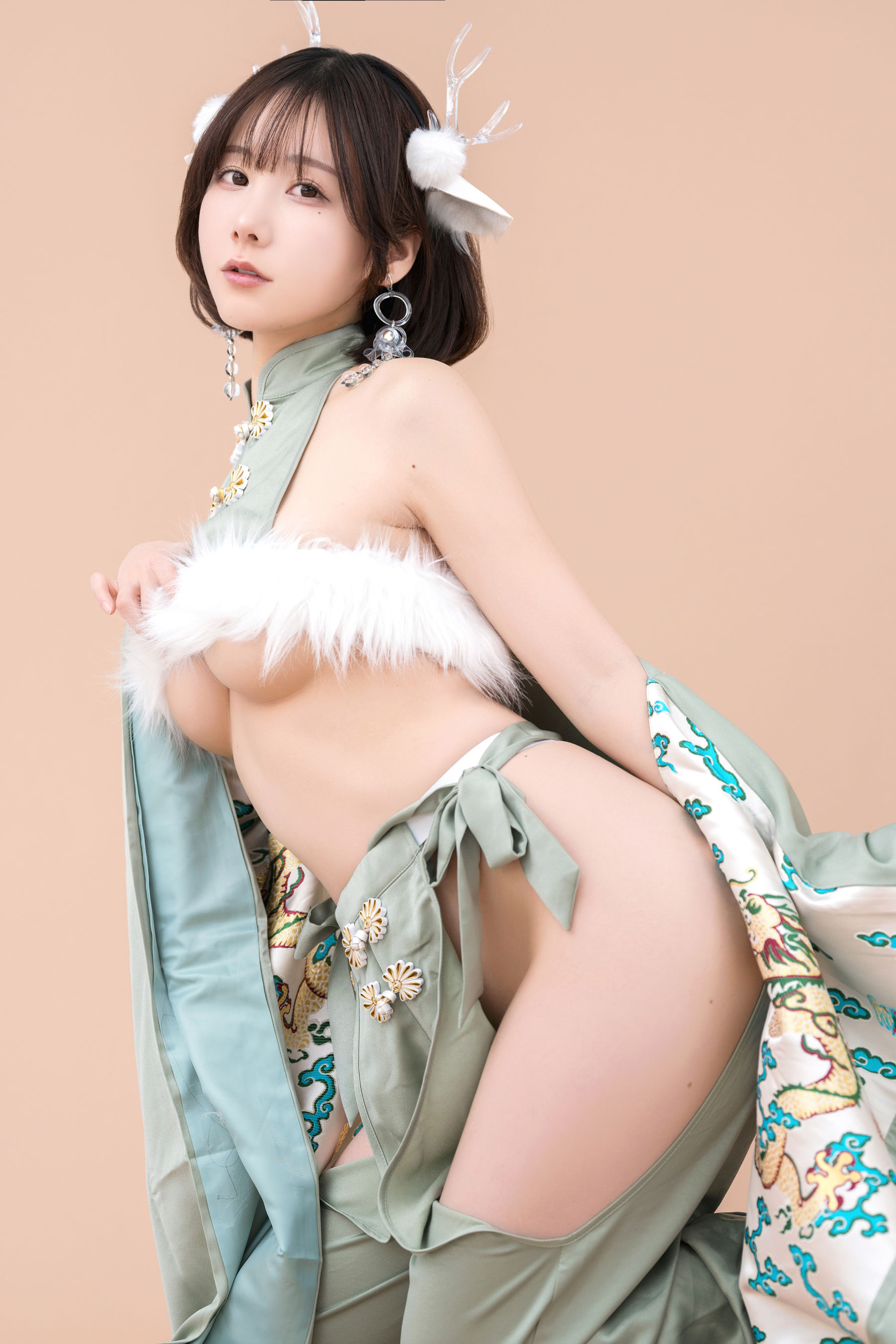 日本甜美COSER けんけん [fantia] 2024.01 写真 辰年