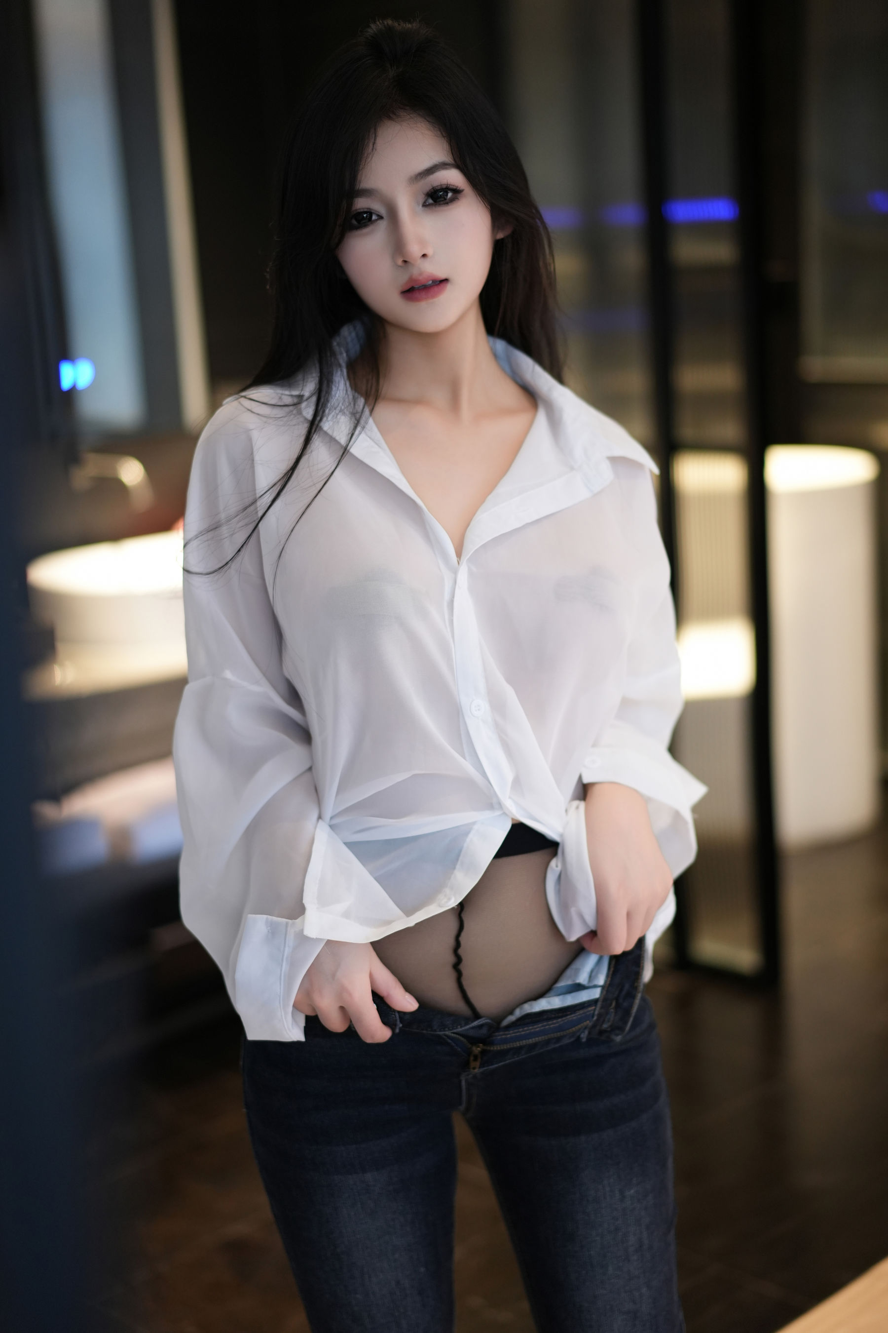谭小灵 - 牛仔裤