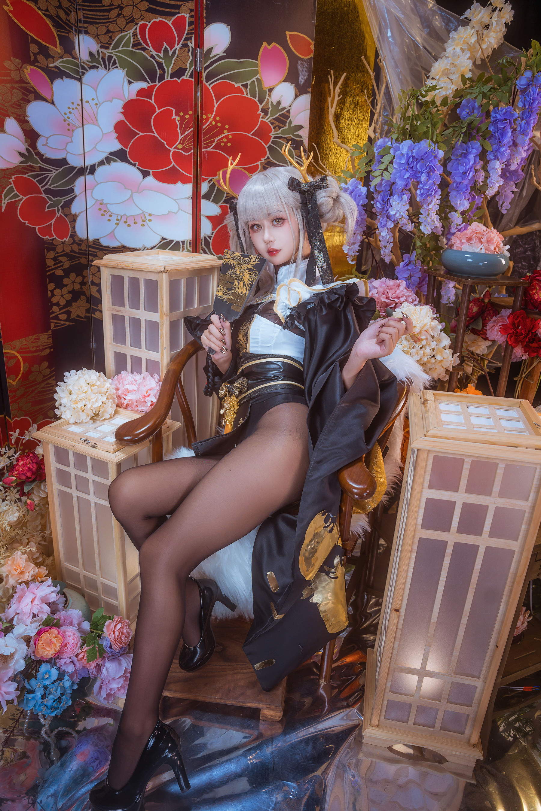 阳光美少女 萌芽儿o0 - 白兔和服