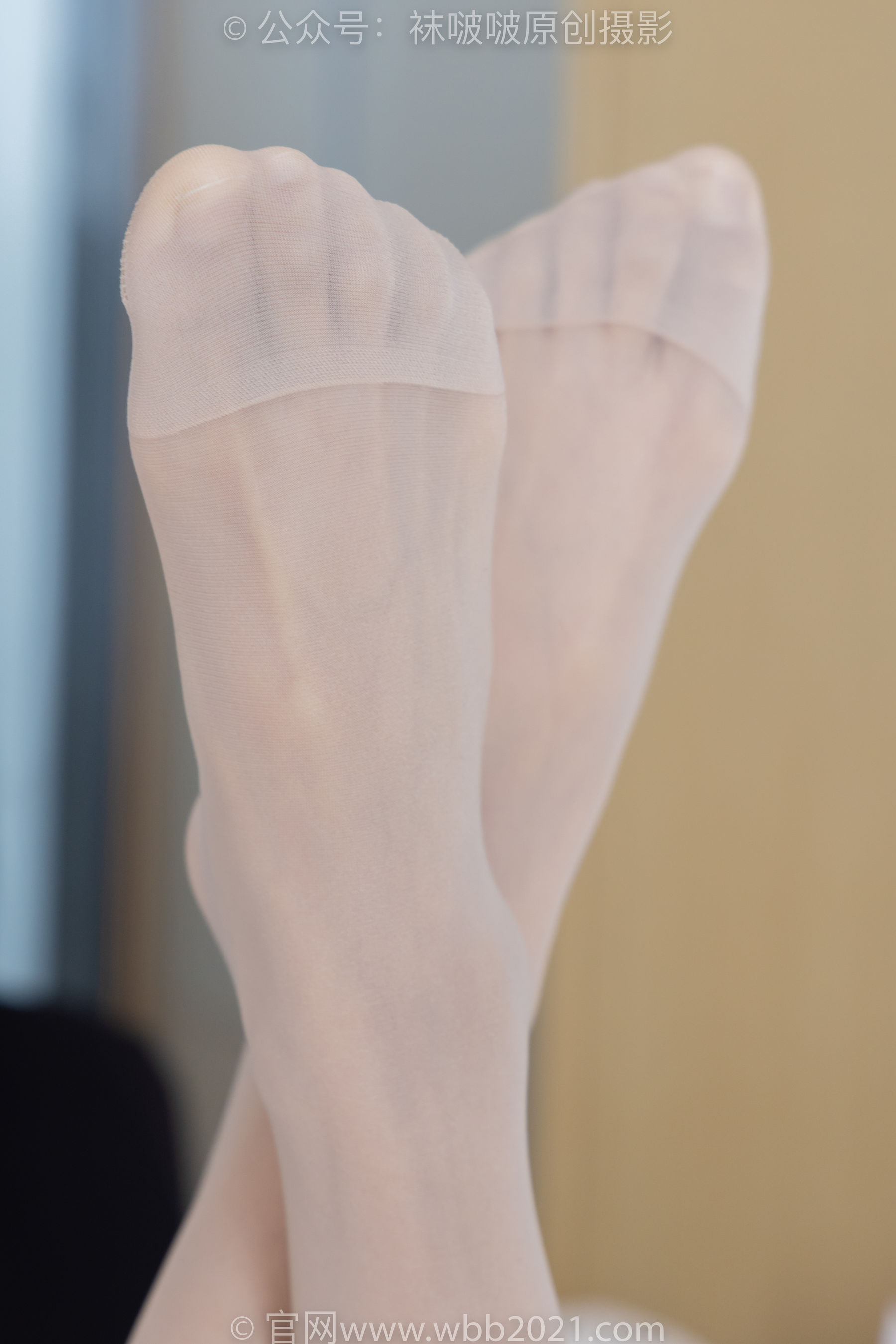 BoBoSocks袜啵啵 No.342 奶油 -平底鞋、肉丝、老头乐挠脚心剧情