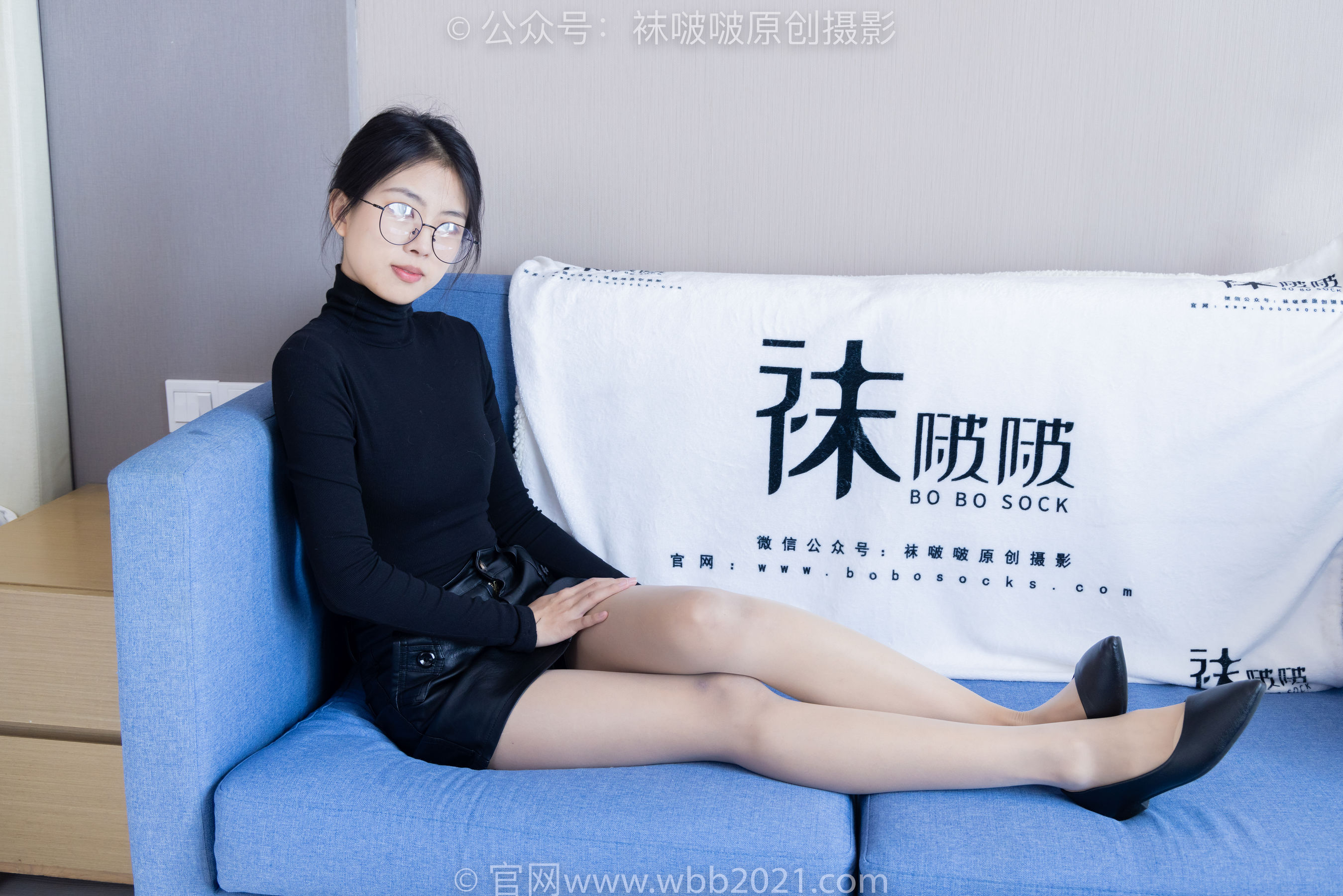 BoBoSocks袜啵啵 No.342 奶油 -平底鞋、肉丝、老头乐挠脚心剧情