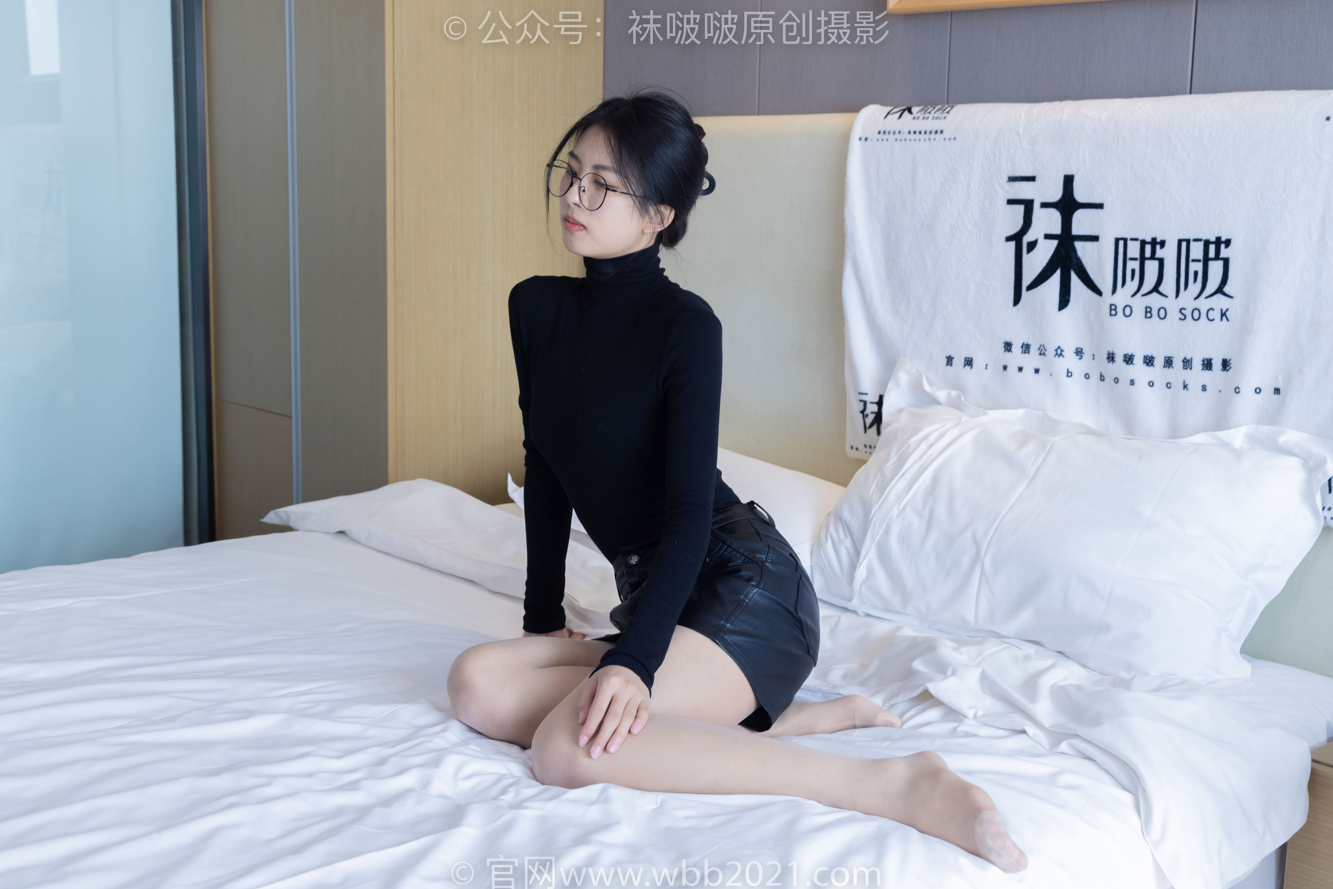 BoBoSocks袜啵啵 No.342 奶油 -平底鞋、肉丝、老头乐挠脚心剧情