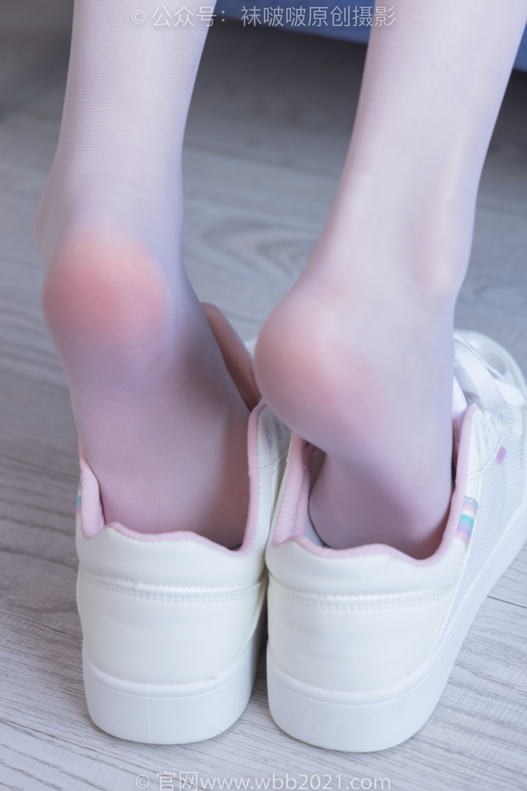 BoBoSocks袜啵啵 No.344 稚予 -板鞋、平底鞋、白丝
