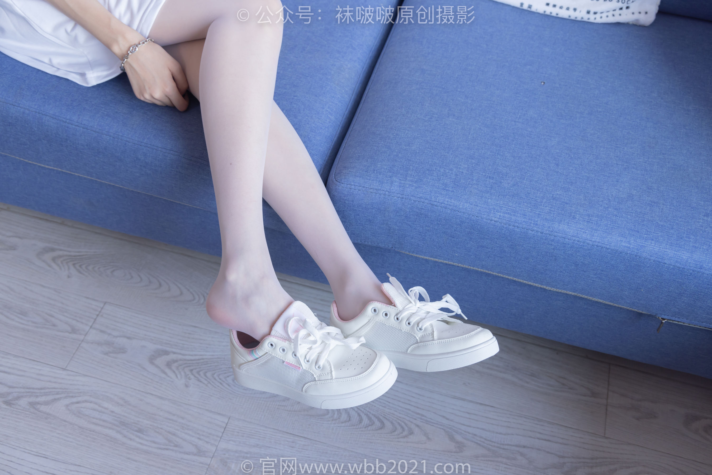 BoBoSocks袜啵啵 No.344 稚予 -板鞋、平底鞋、白丝