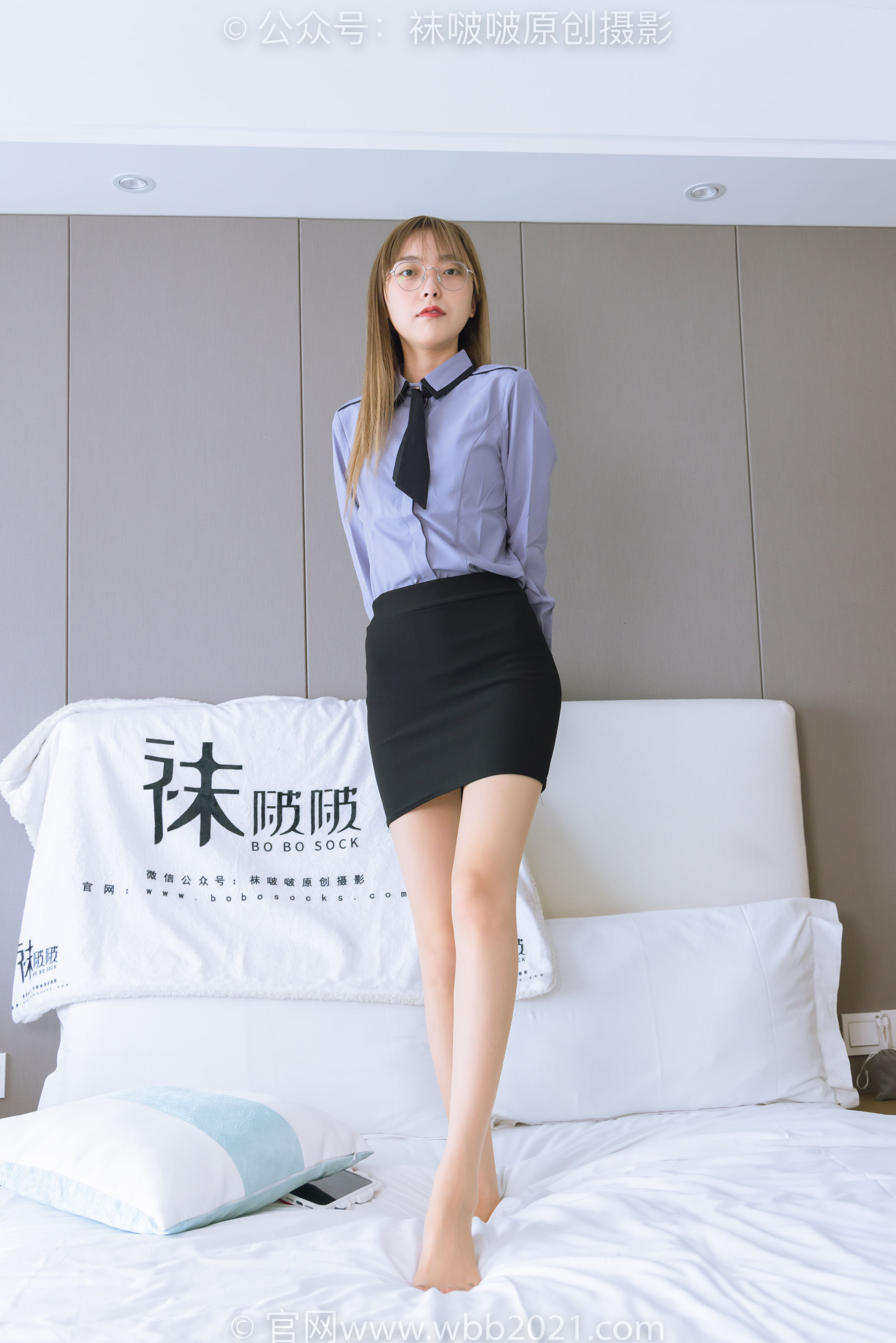 BoBoSocks袜啵啵 No.349 稚予 -平底鞋、高跟凉鞋、肉丝、黑丝、黑色美甲