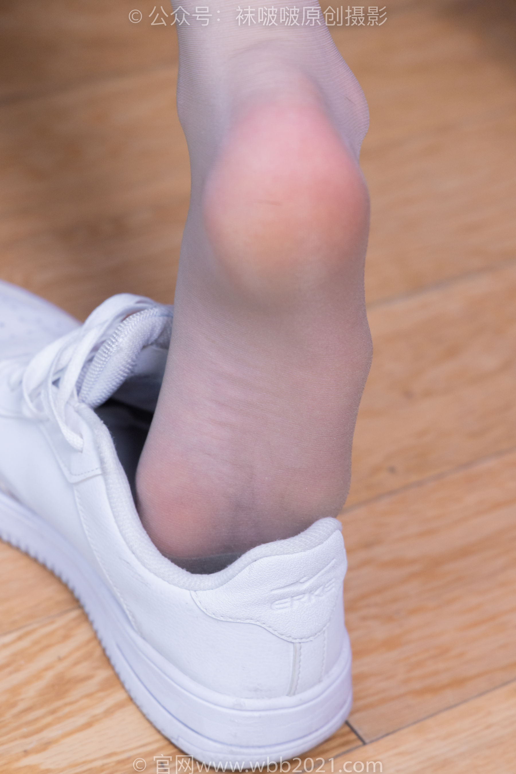 BoBoSocks袜啵啵 No.350 雪糕 -板鞋、灰丝