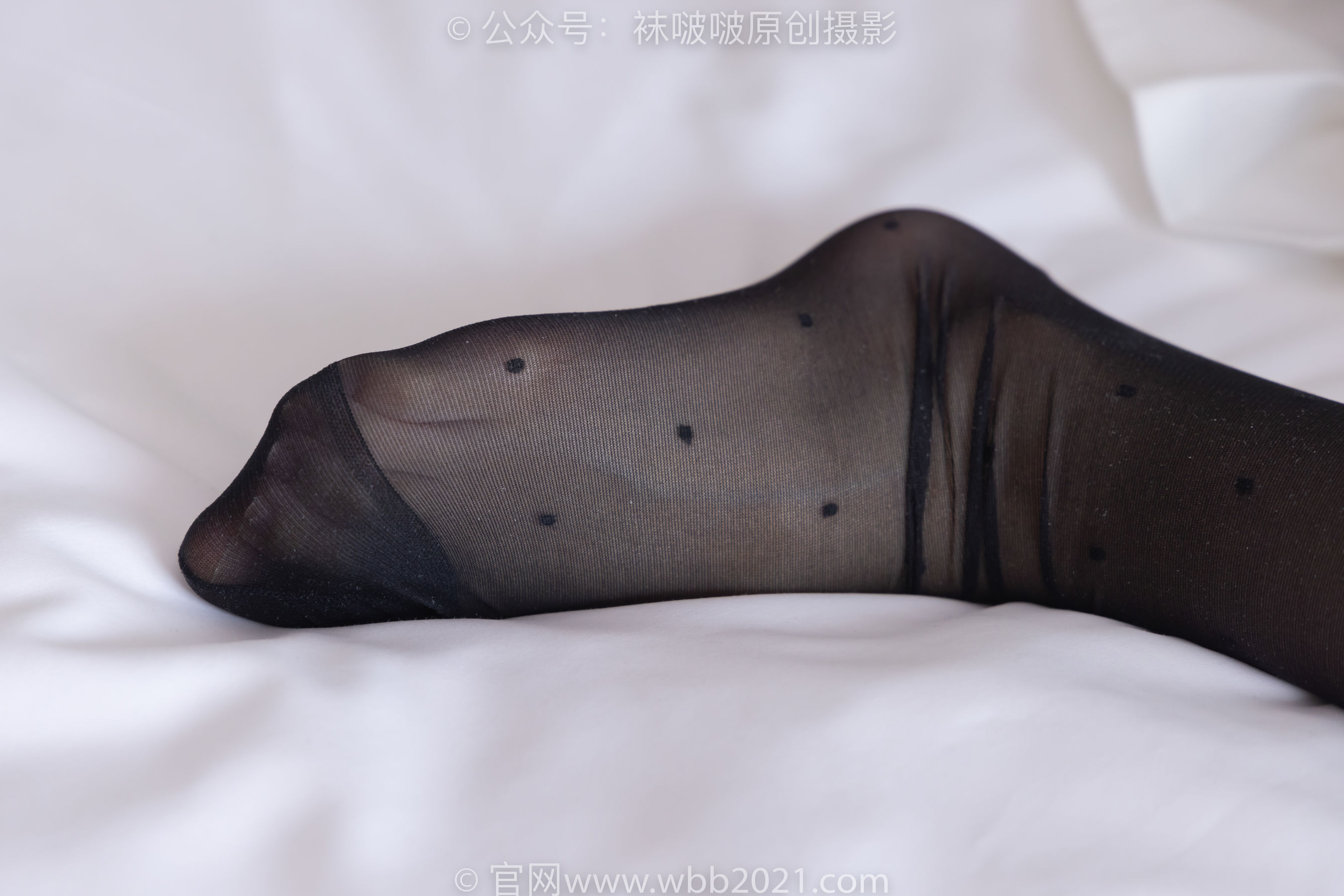 BoBoSocks袜啵啵 No.352 稚予 -短靴、波点黑丝