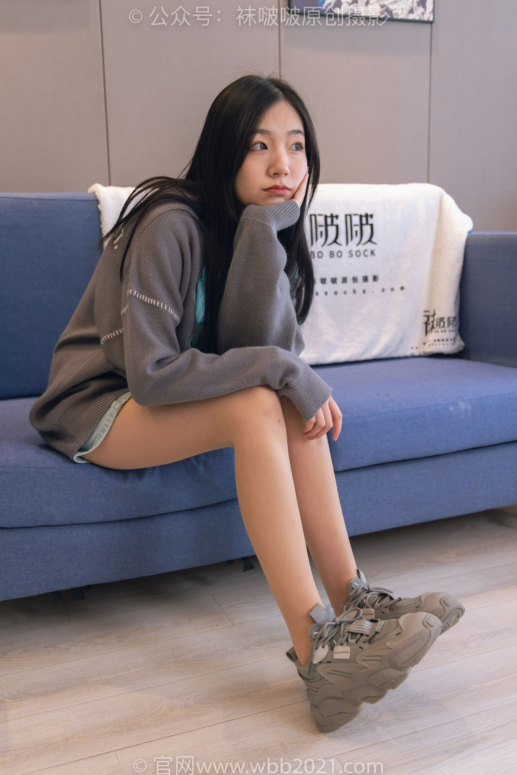 BoBoSocks袜啵啵 No.354 小甜豆 -运动鞋、肉丝