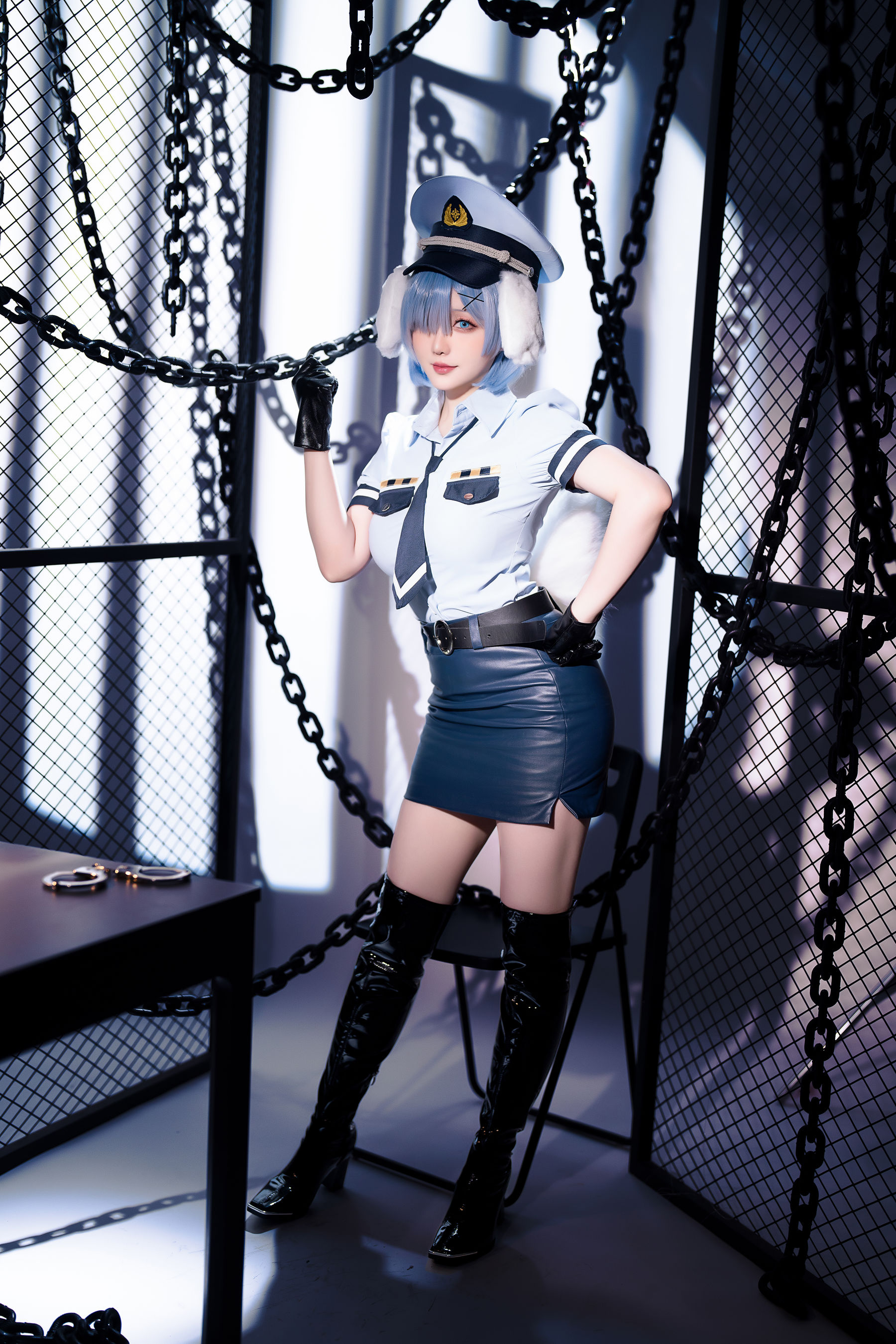 Coser小姐姐 星之迟迟 - RE0 蕾姆 狗耳警官