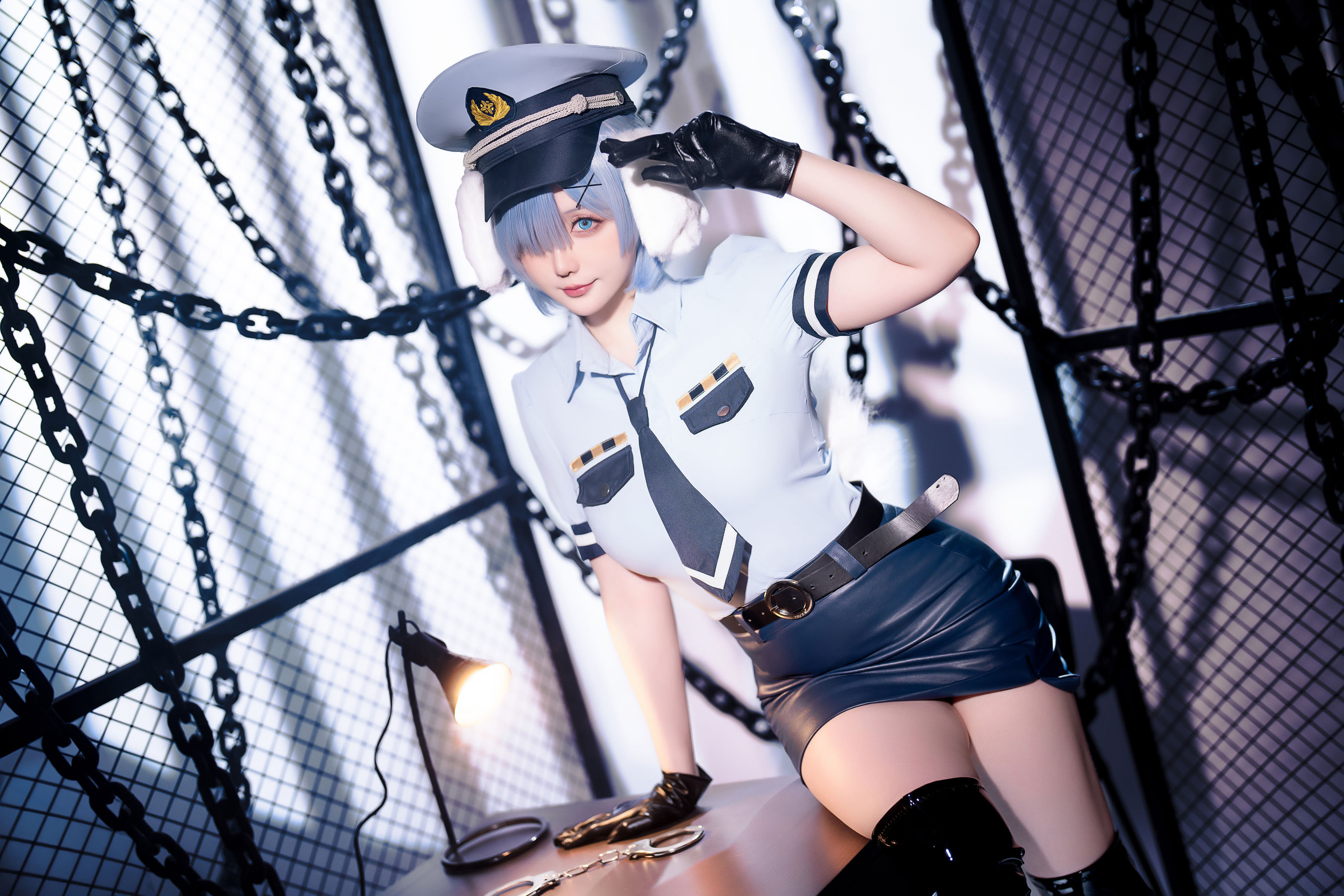 Coser小姐姐 星之迟迟 - RE0 蕾姆 狗耳警官