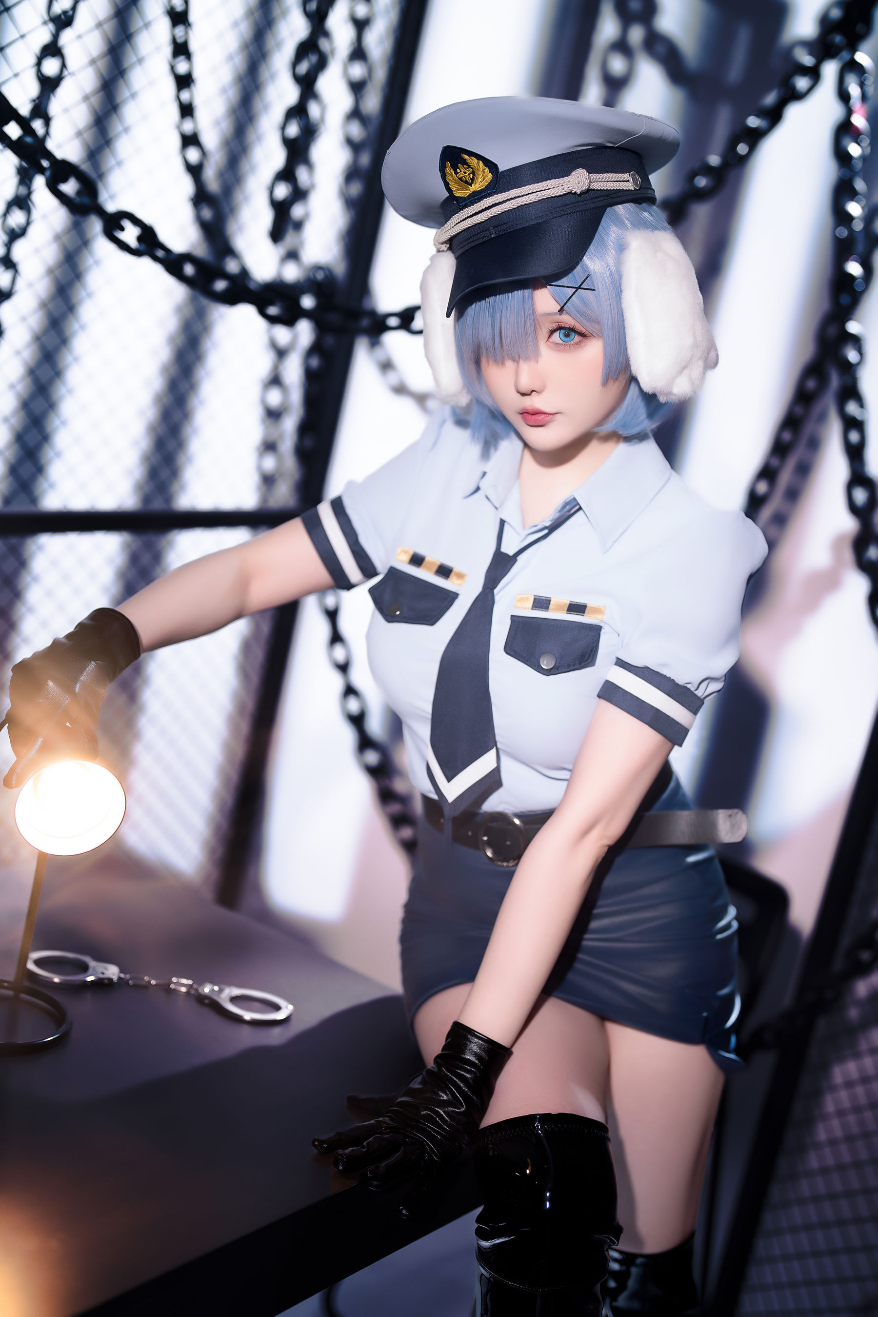Coser小姐姐 星之迟迟 - RE0 蕾姆 狗耳警官