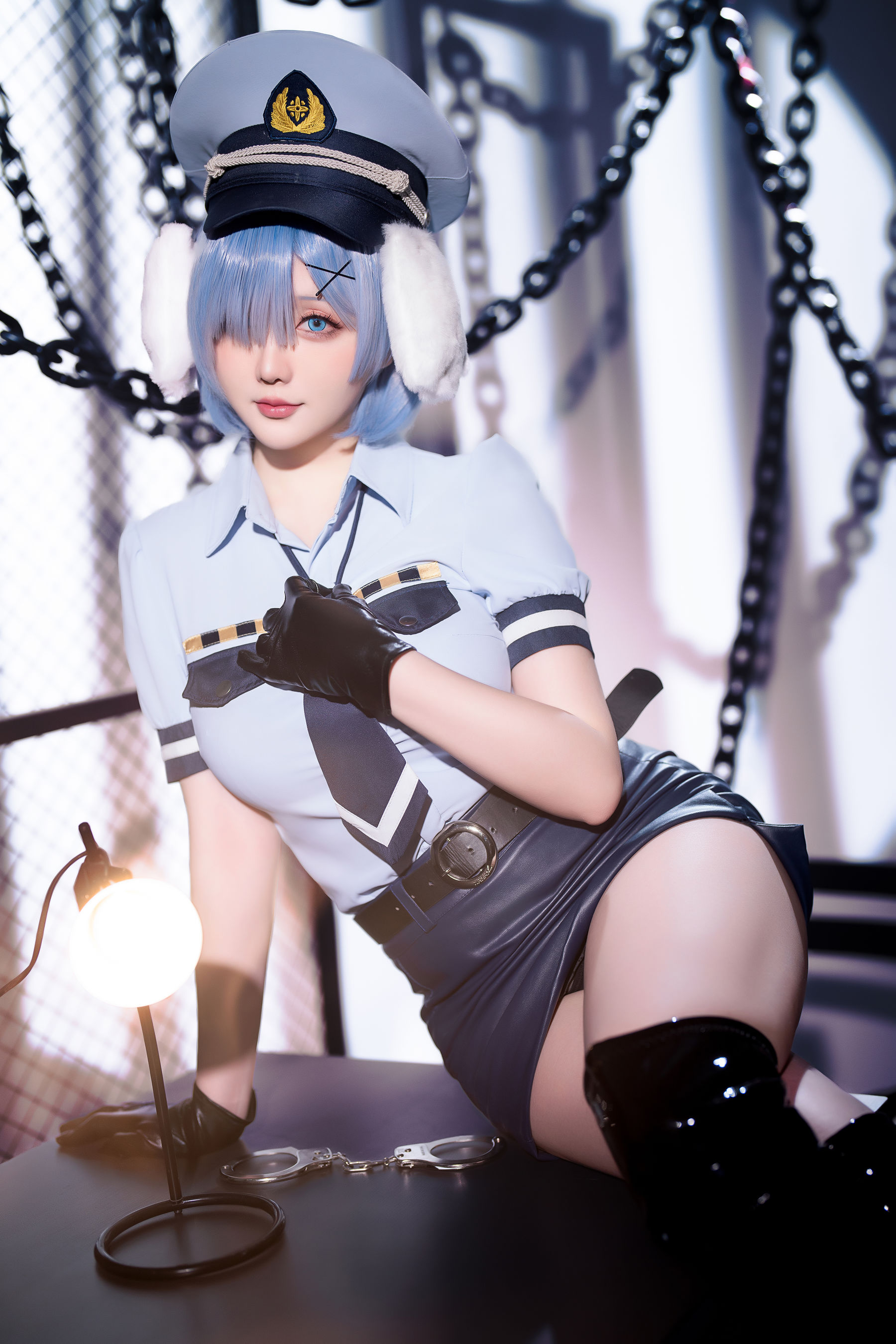 Coser小姐姐 星之迟迟 - RE0 蕾姆 狗耳警官