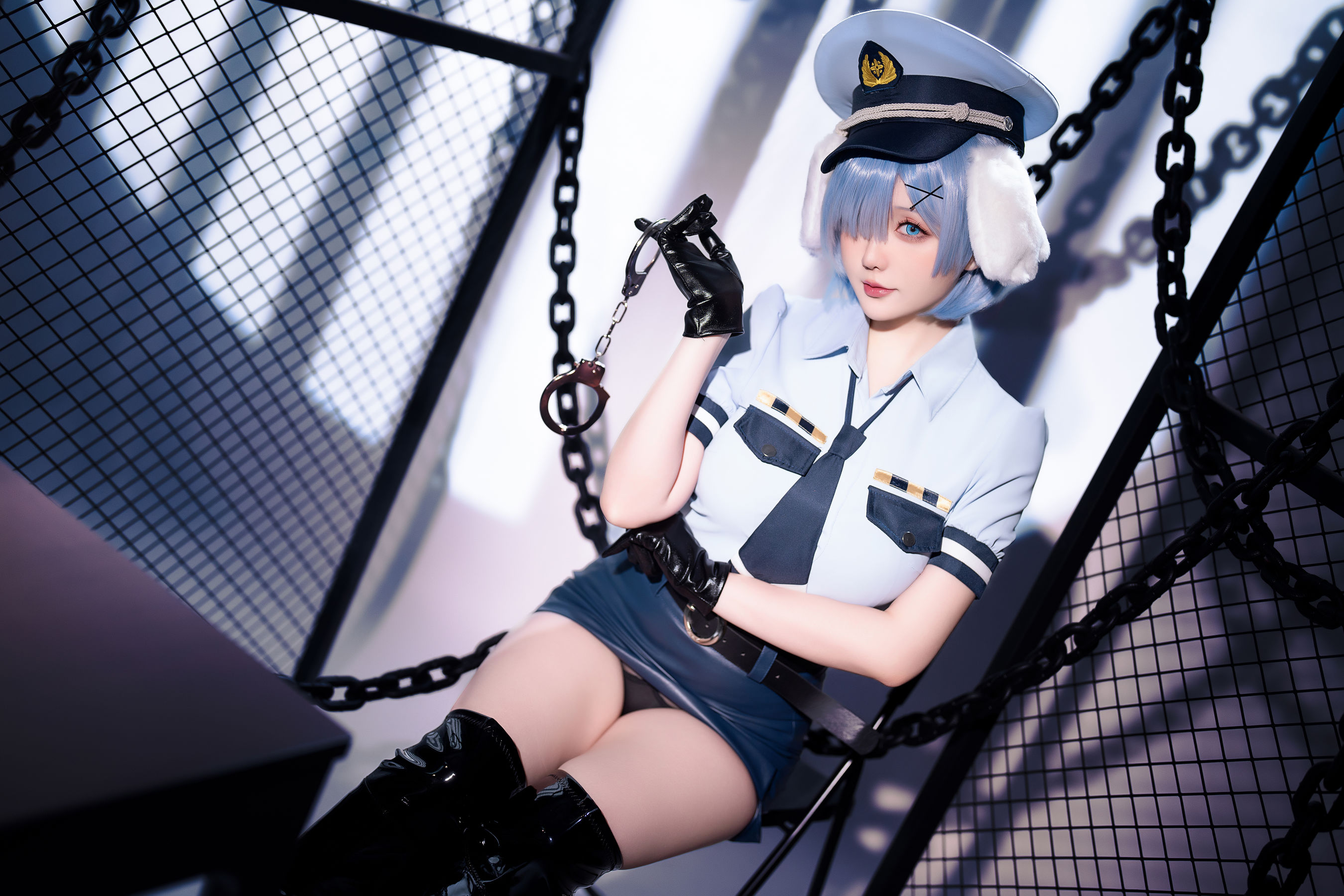 Coser小姐姐 星之迟迟 - RE0 蕾姆 狗耳警官