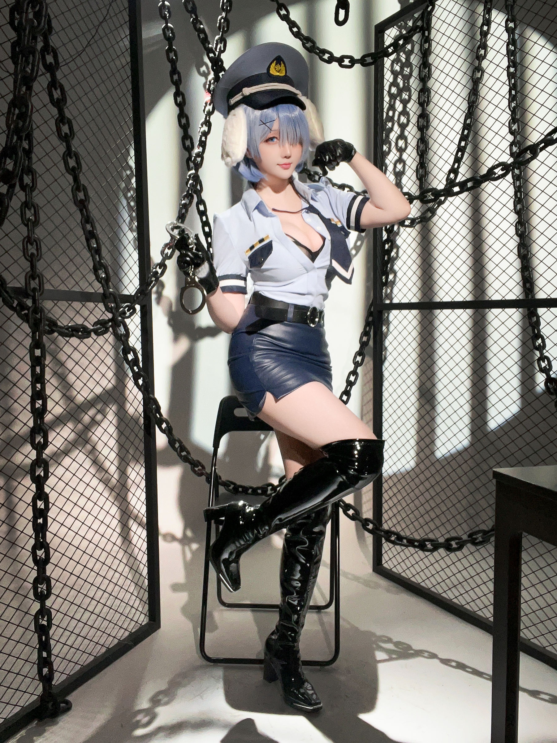 Coser小姐姐 星之迟迟 - RE0 蕾姆 狗耳警官