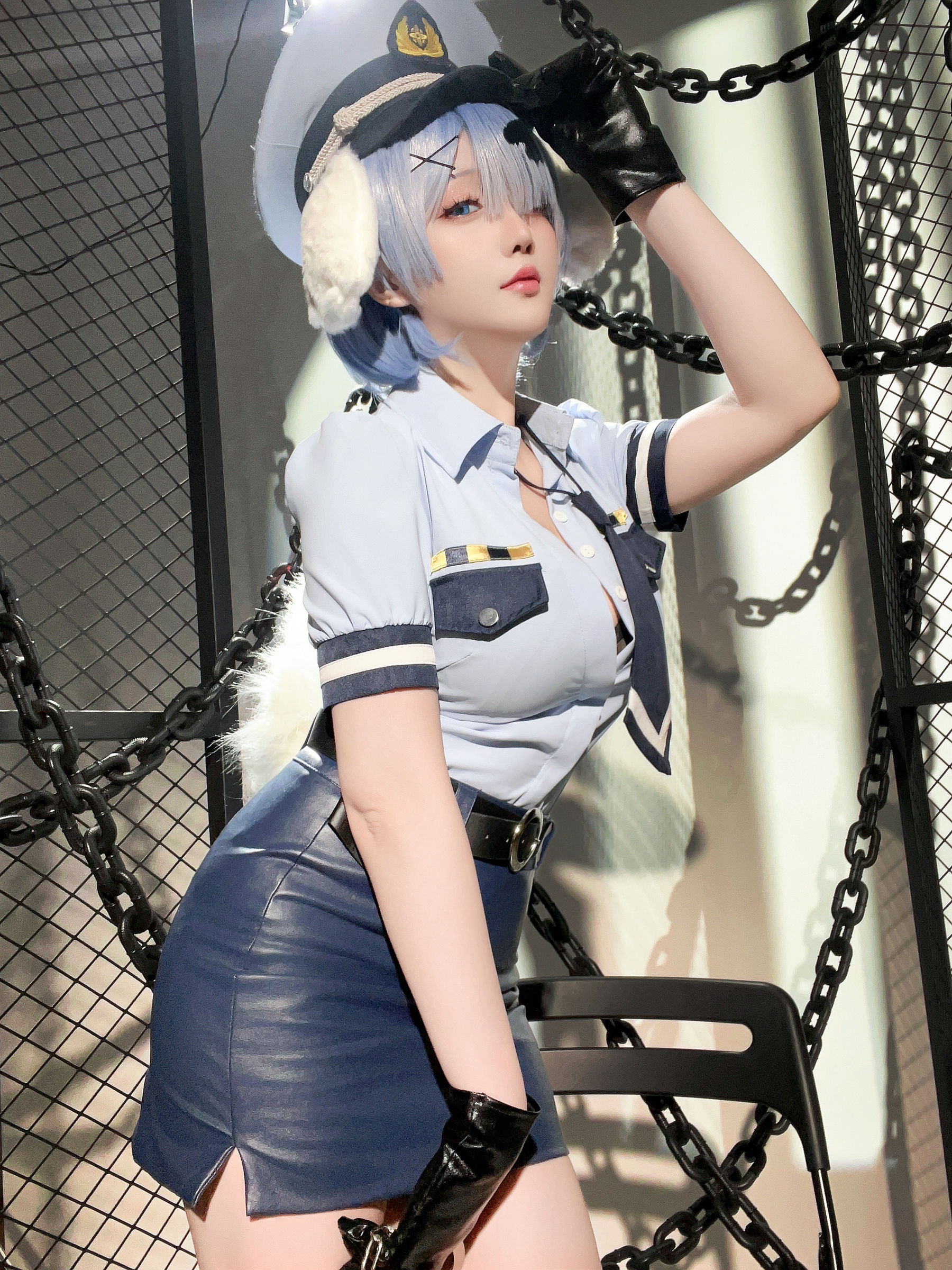 Coser小姐姐 星之迟迟 - RE0 蕾姆 狗耳警官