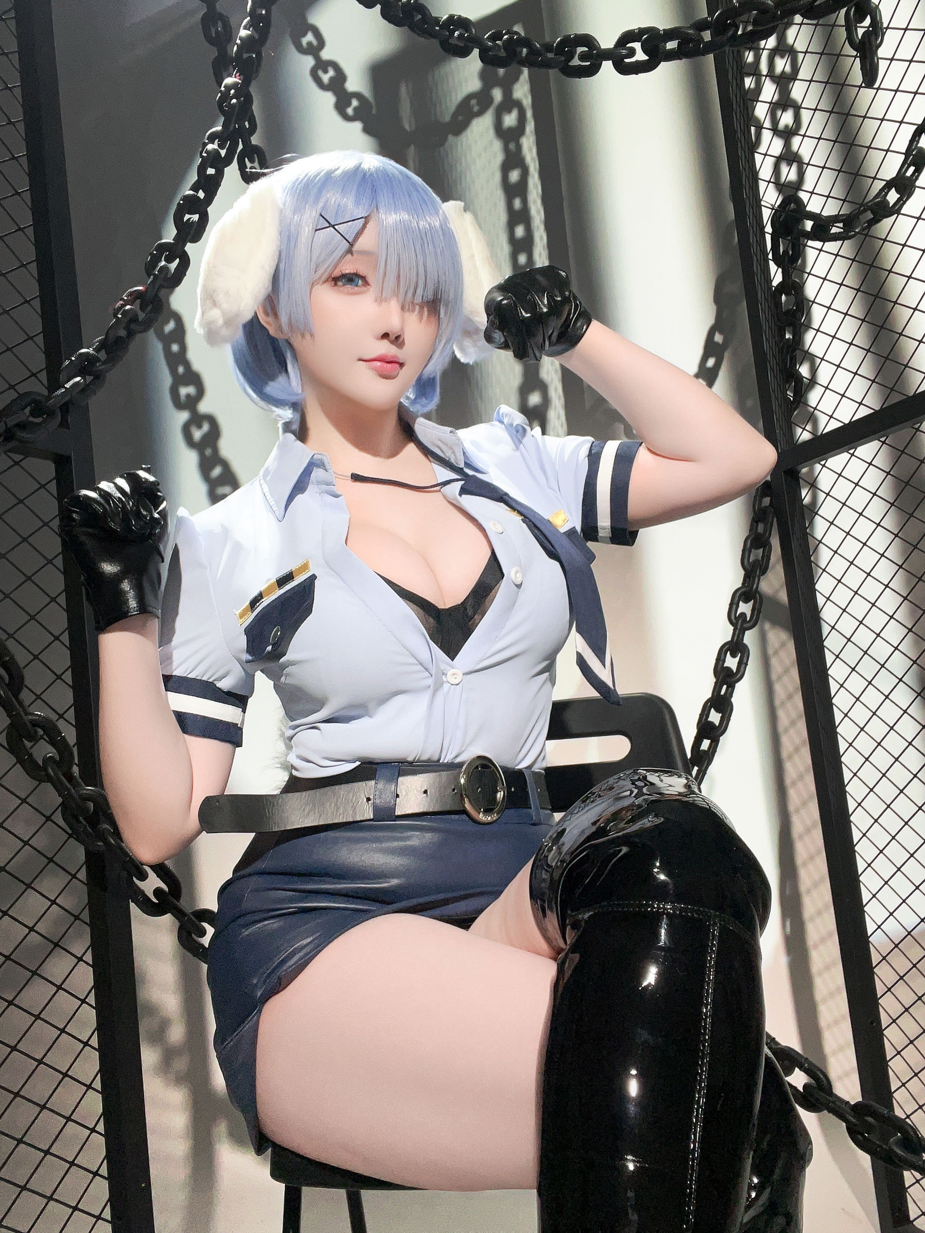 Coser小姐姐 星之迟迟 - RE0 蕾姆 狗耳警官